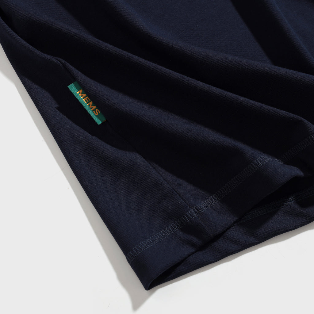 The Good Old Days oversized raglan Navy
