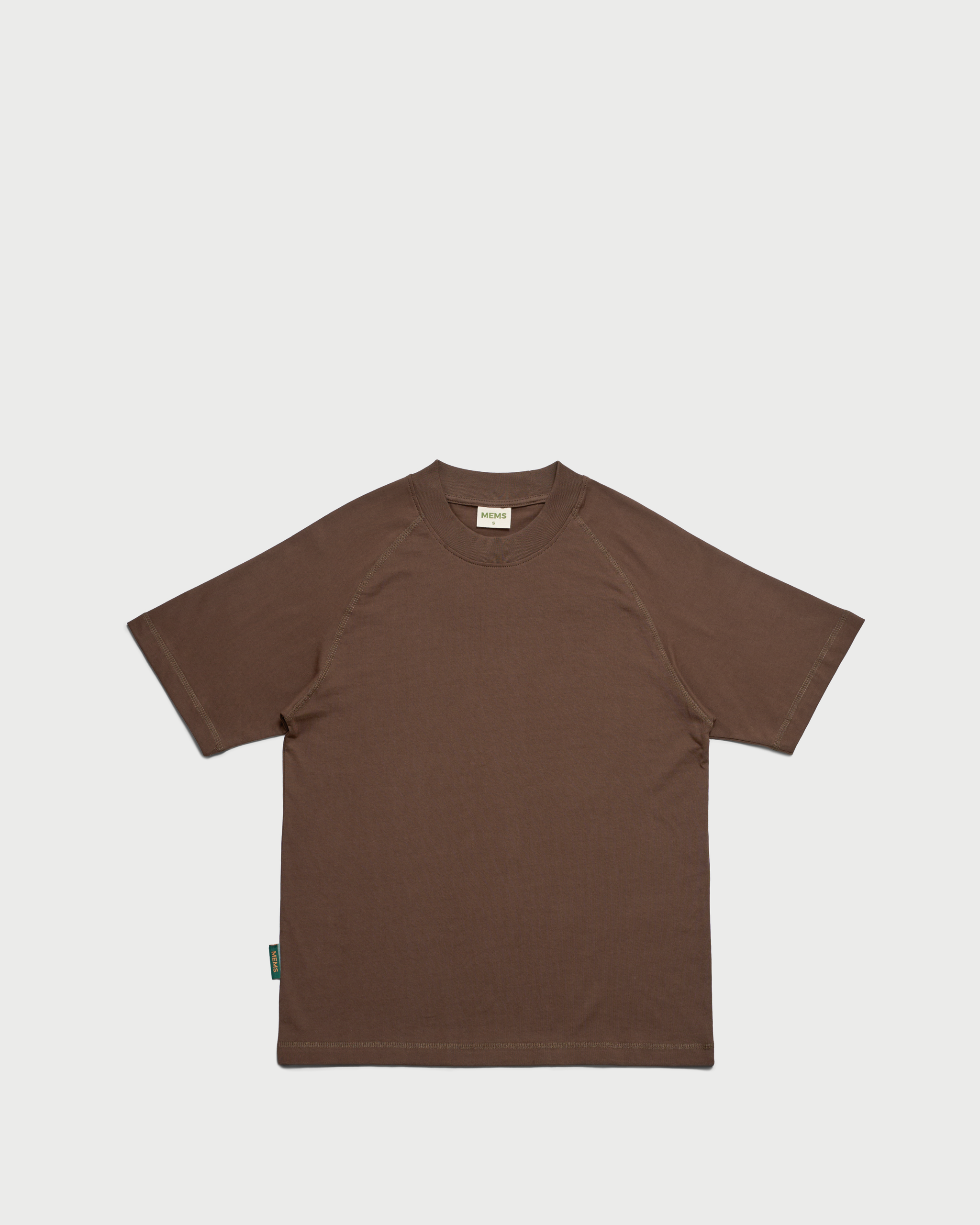 Solid oversized raglan Brown