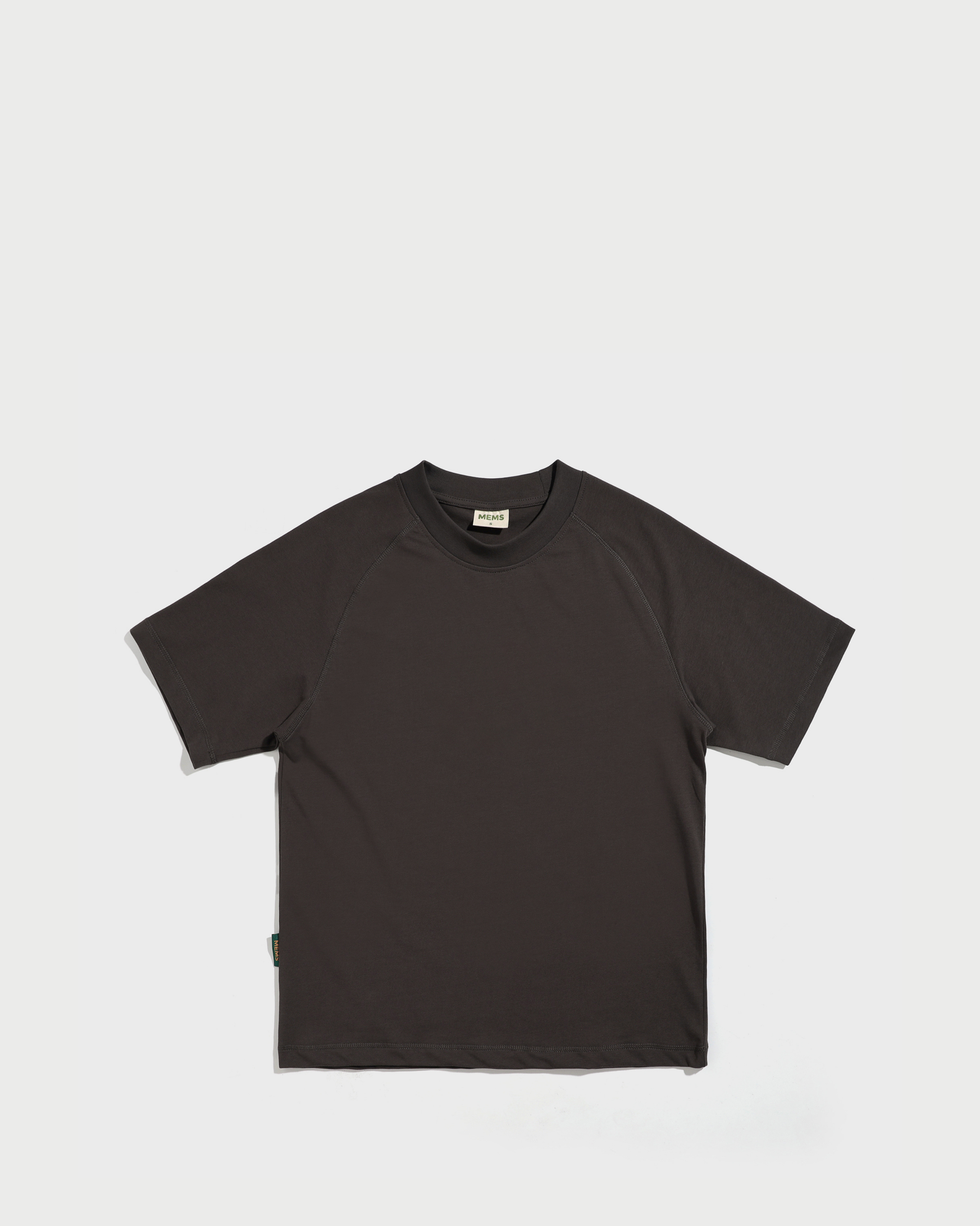 Solid oversized raglan Charcoal