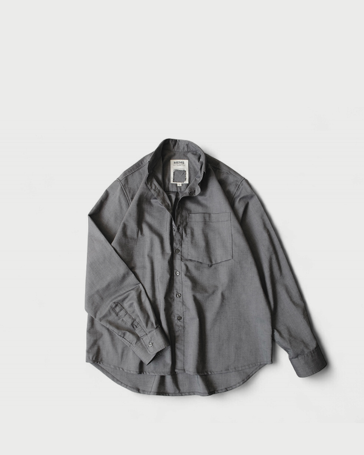 Anywhere oversized shirt Greyish Indigo
