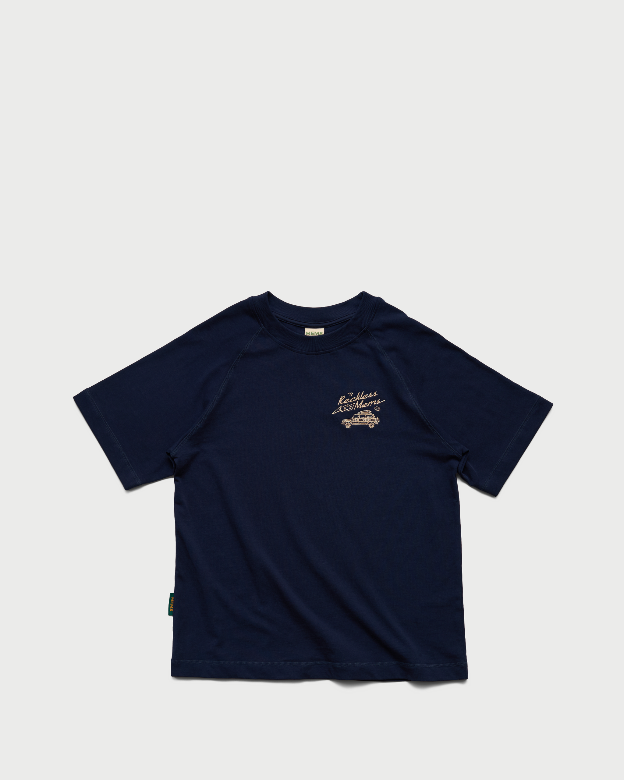 Reckless x Mems 2026 oversized raglan Navy