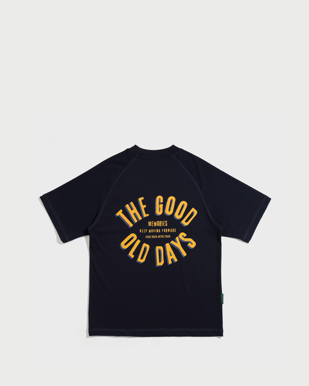 The Good Old Days oversized raglan Navy