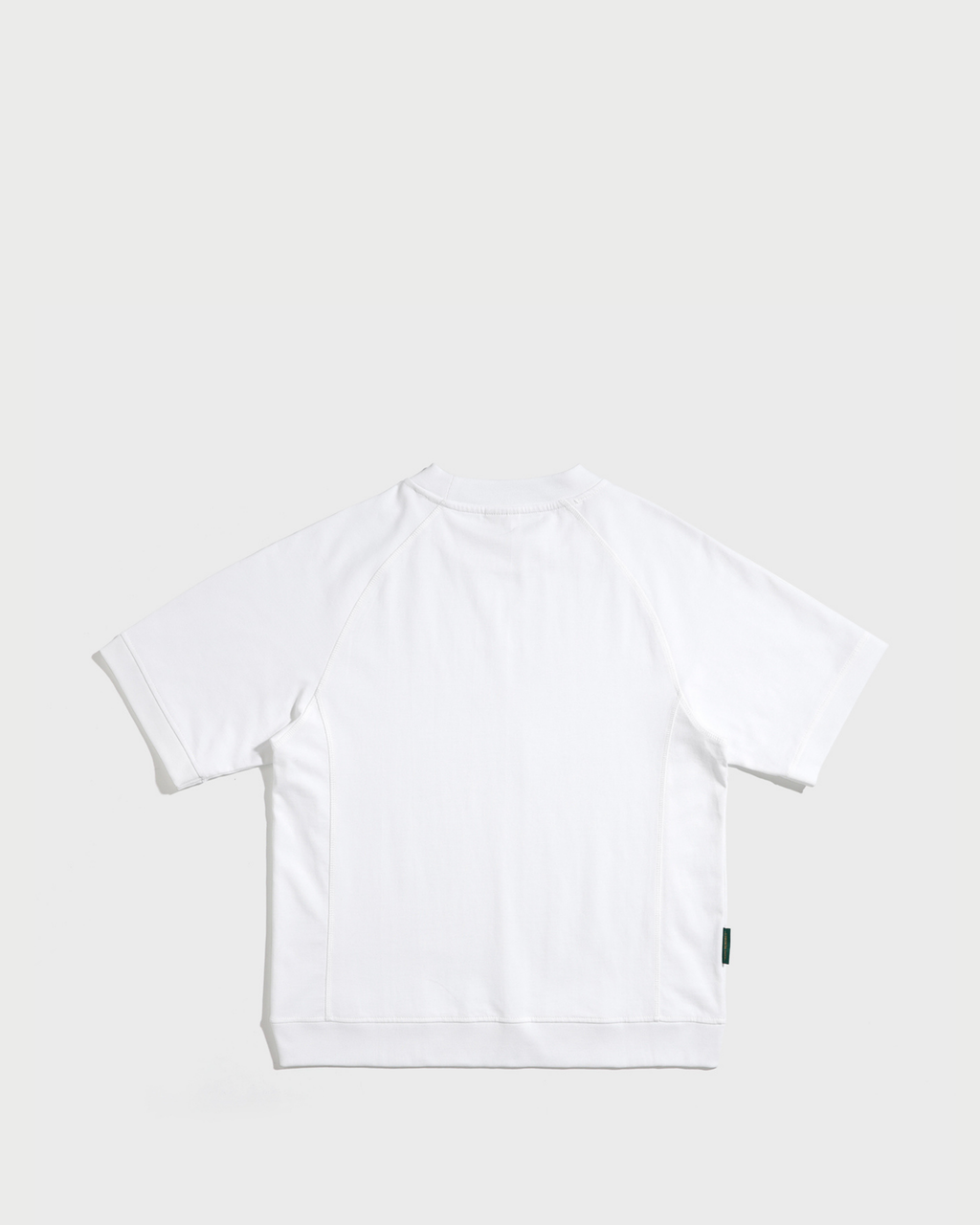Melting oversized short sleeve sweatshirt White Cream