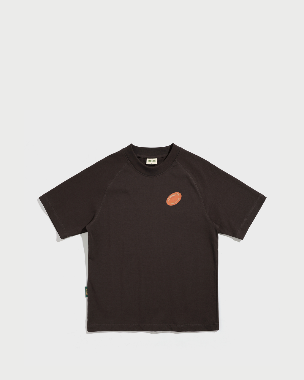 Dumb Nerd Club oversized raglan Espresso