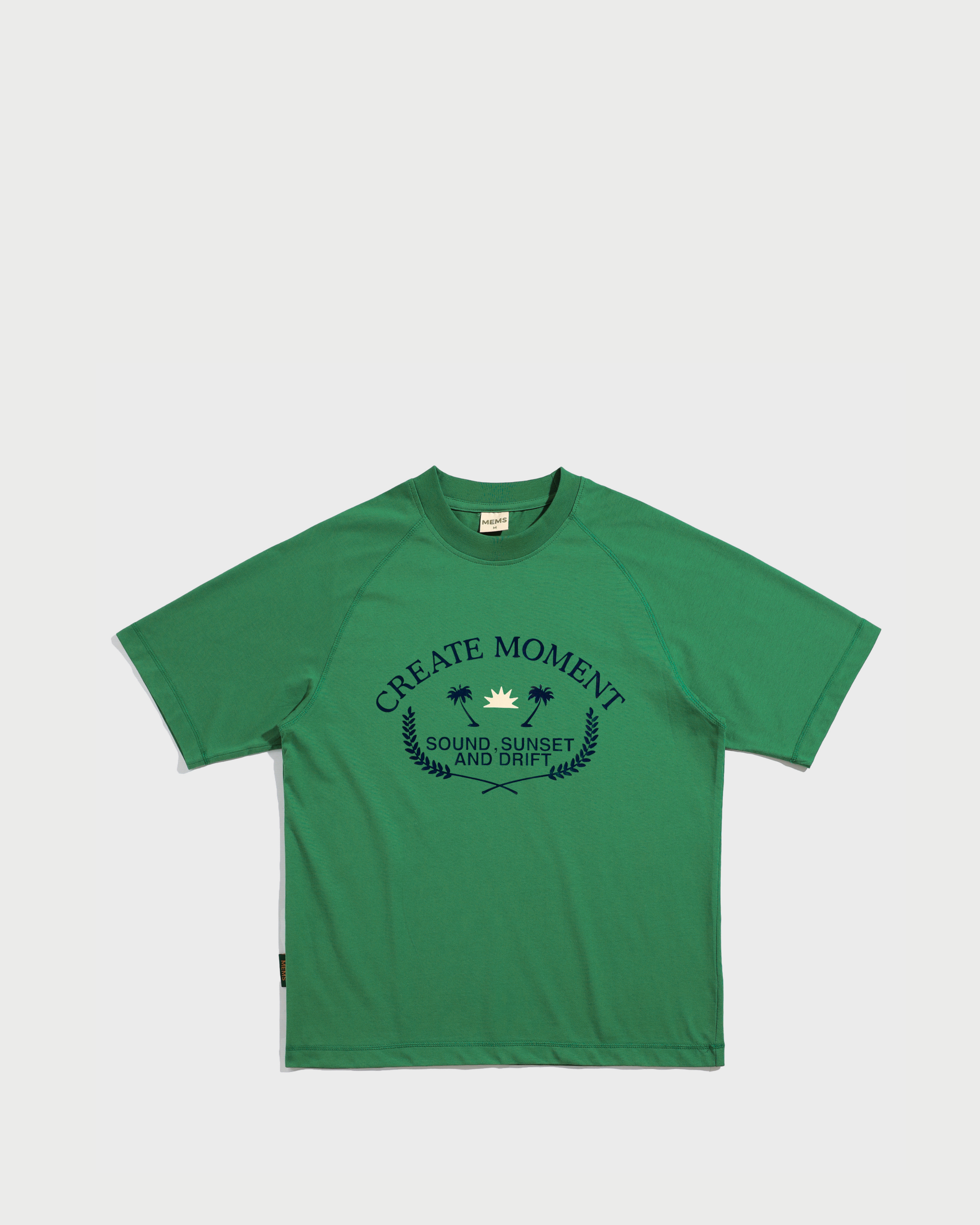 Create Moment oversized raglan Classic Green