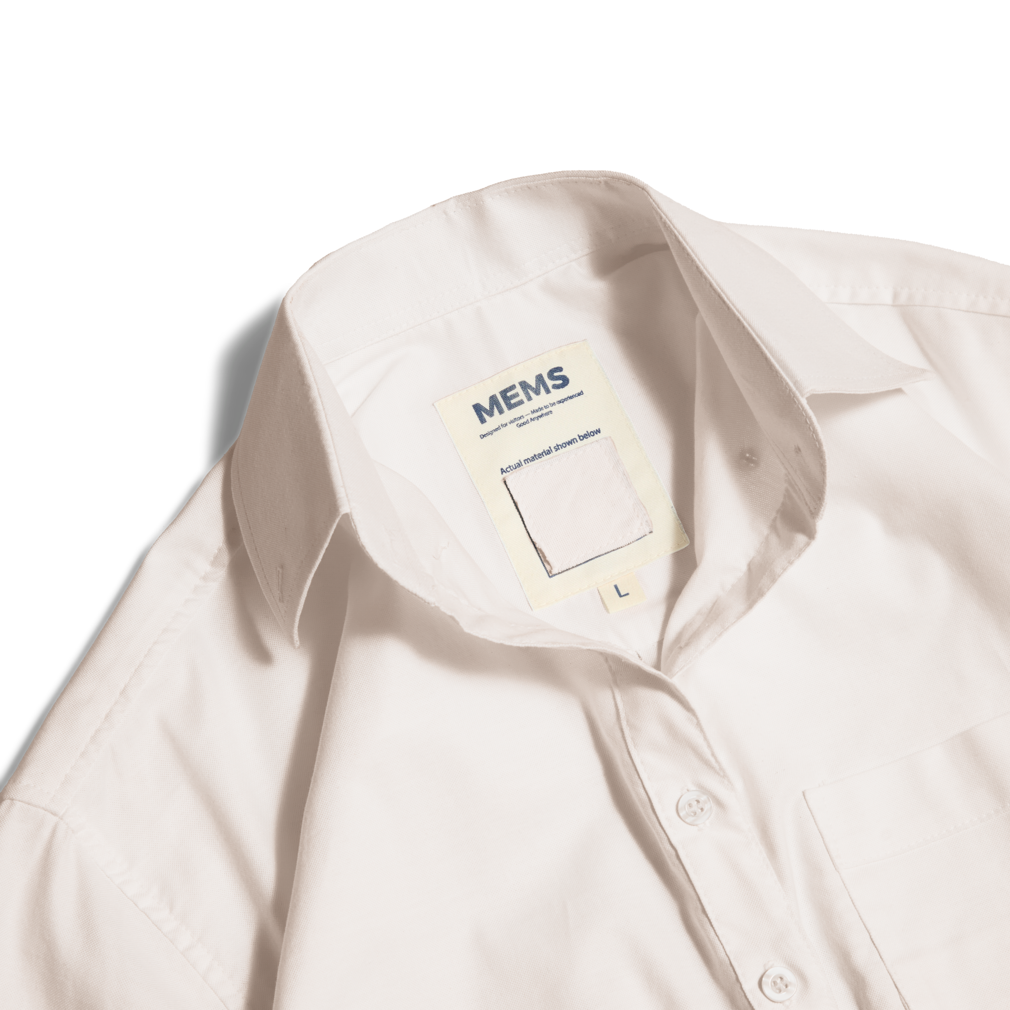 Anywhere oversized shirt Cream