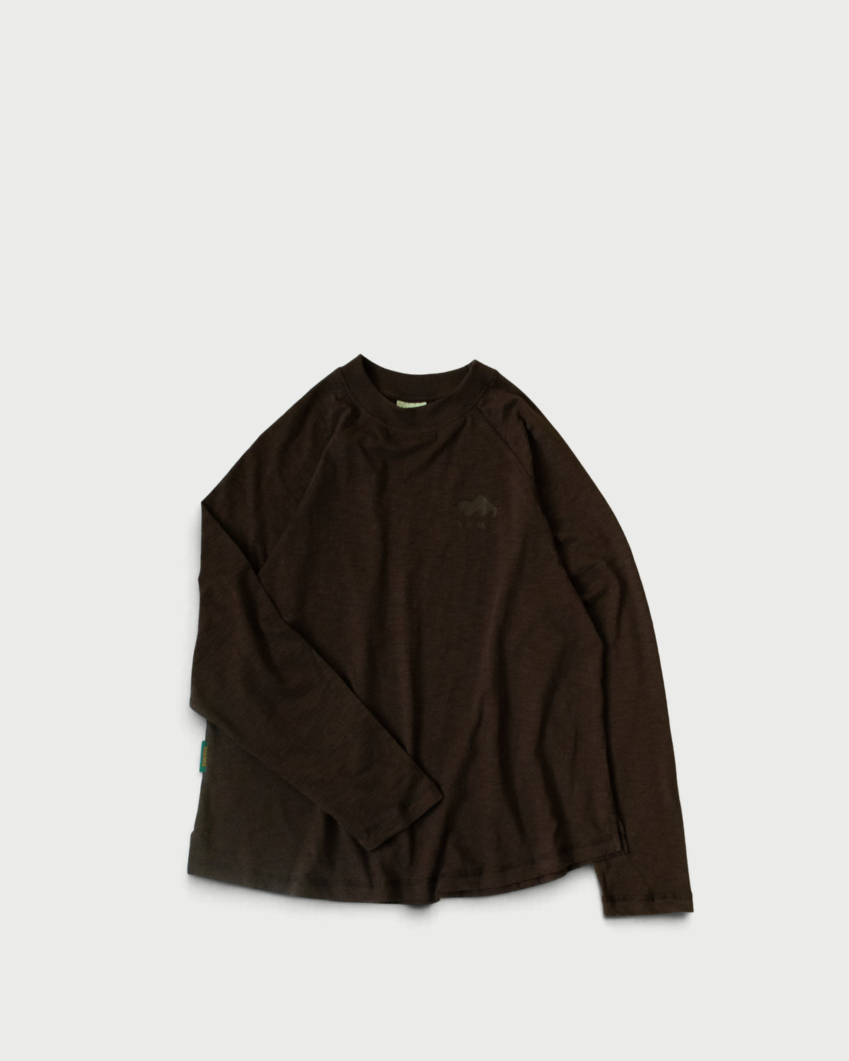 Maps oversized raglan long sleeve Dark Brown