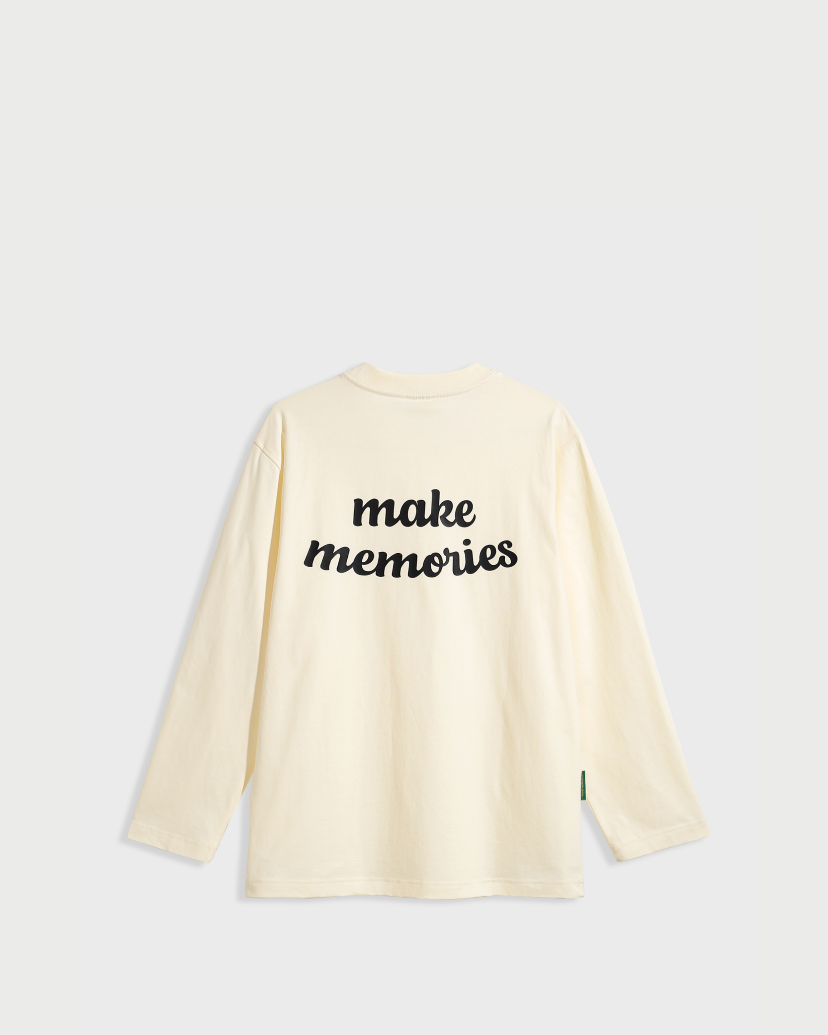Memory oversized long sleeve Coconut Milk