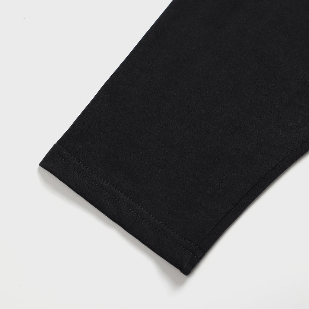 𝐅𝐥𝐞𝐱𝐢𝐛𝐥𝐞 𝐫𝐚𝐠𝐥𝐚𝐧 𝐥𝐨𝐧𝐠 𝐬𝐥𝐞𝐞𝐯𝐞 Cream Black
