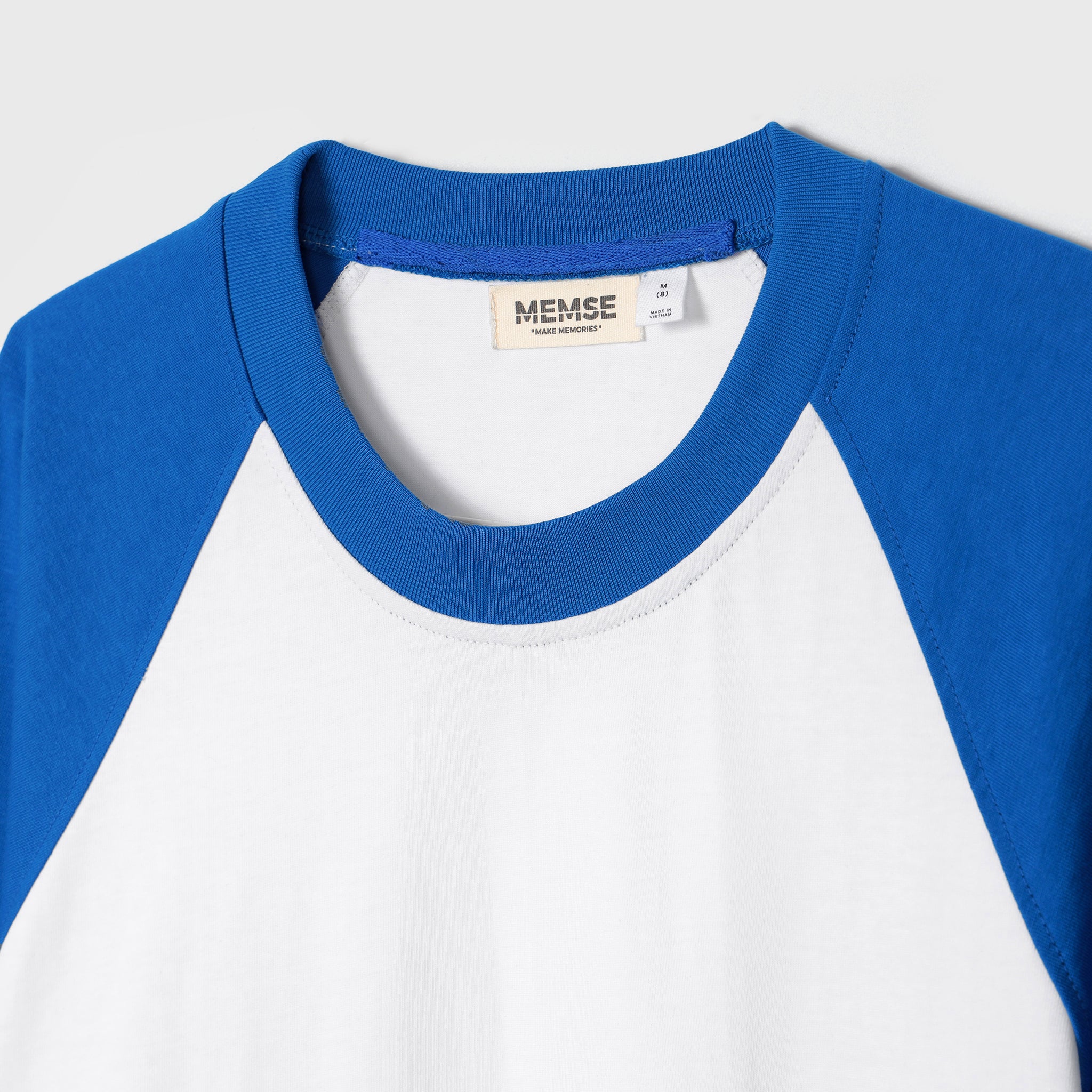 𝐅𝐥𝐞𝐱𝐢𝐛𝐥𝐞 𝐫𝐚𝐠𝐥𝐚𝐧 𝐥𝐨𝐧𝐠 𝐬𝐥𝐞𝐞𝐯𝐞 White Blue