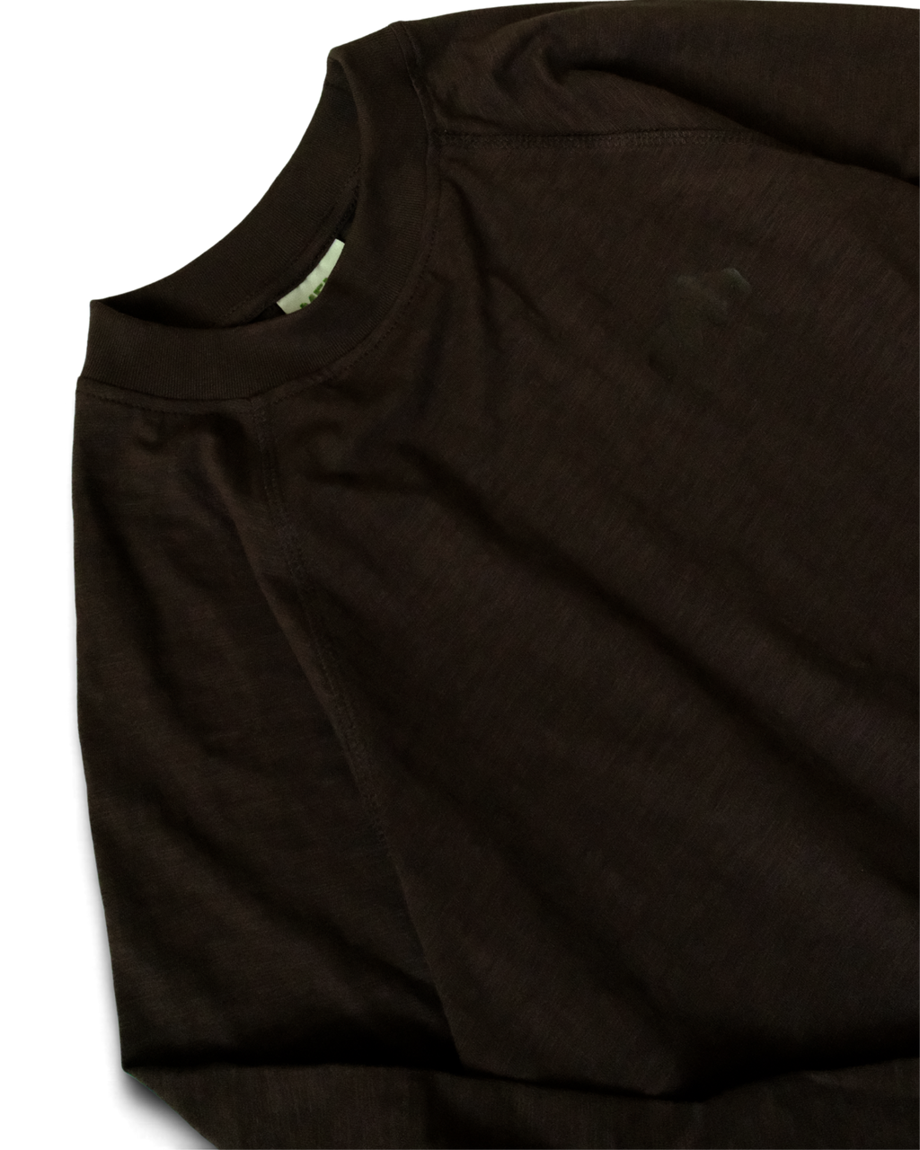Maps oversized raglan long sleeve Dark Brown