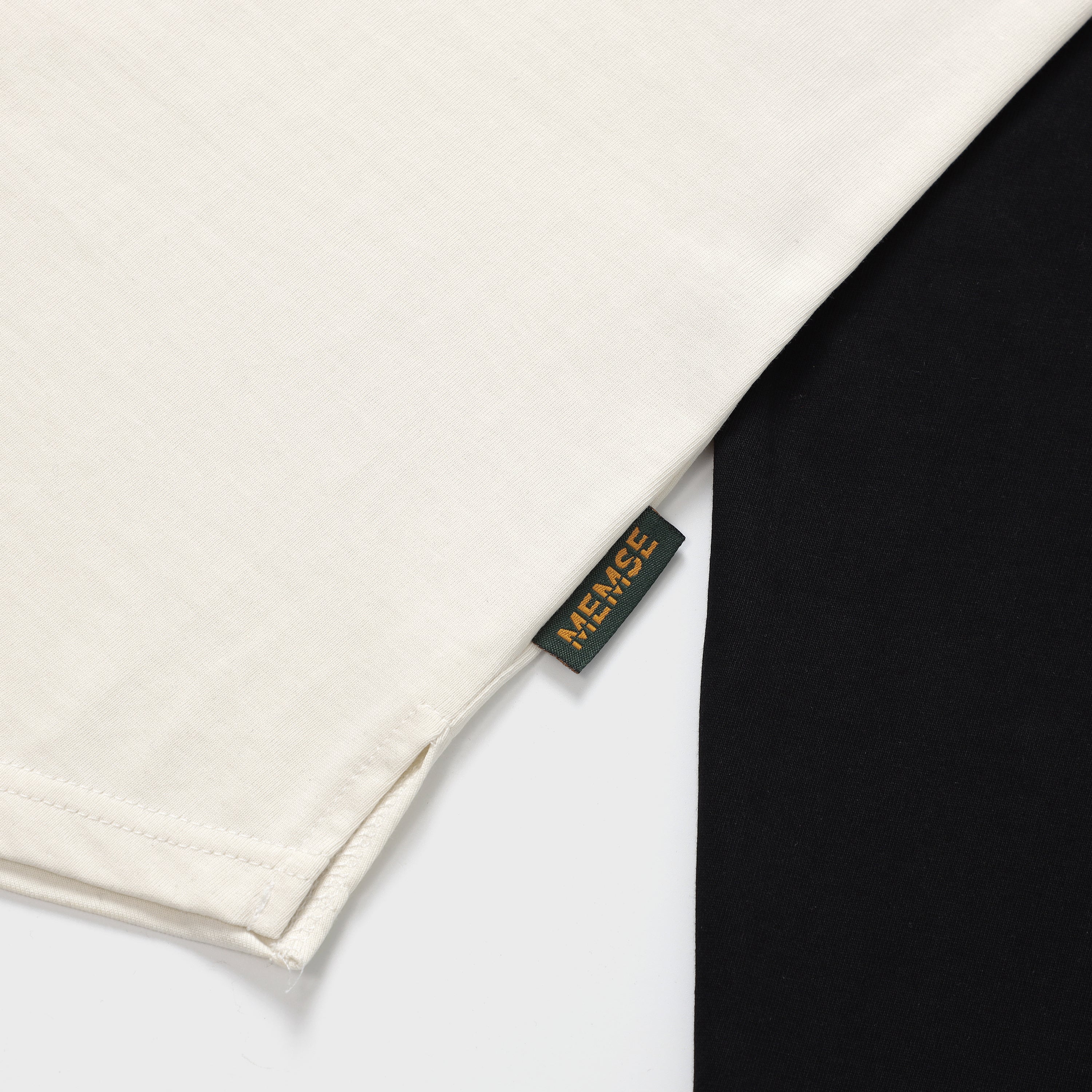 𝐅𝐥𝐞𝐱𝐢𝐛𝐥𝐞 𝐫𝐚𝐠𝐥𝐚𝐧 𝐥𝐨𝐧𝐠 𝐬𝐥𝐞𝐞𝐯𝐞 Cream Black