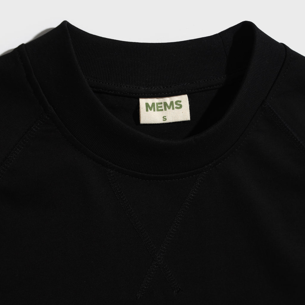 𝐌𝐞𝐥𝐭𝐢𝐧𝐠 𝐒𝐡𝐨𝐫𝐭 𝐒𝐥𝐞𝐞𝐯𝐞 𝐒𝐰𝐞𝐚𝐭𝐬𝐡𝐢𝐫𝐭 Black