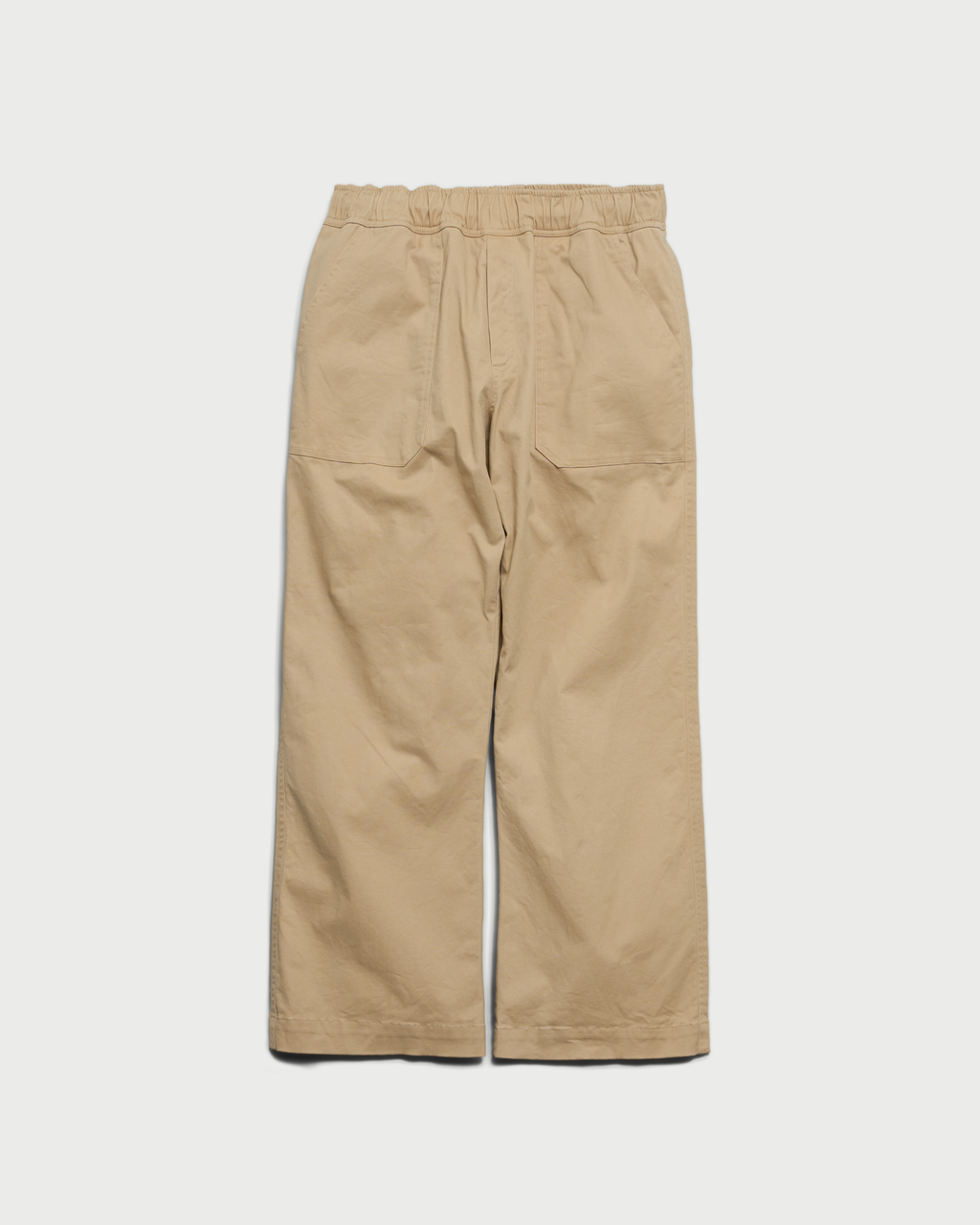 Traverse relaxed straight trousers Beige