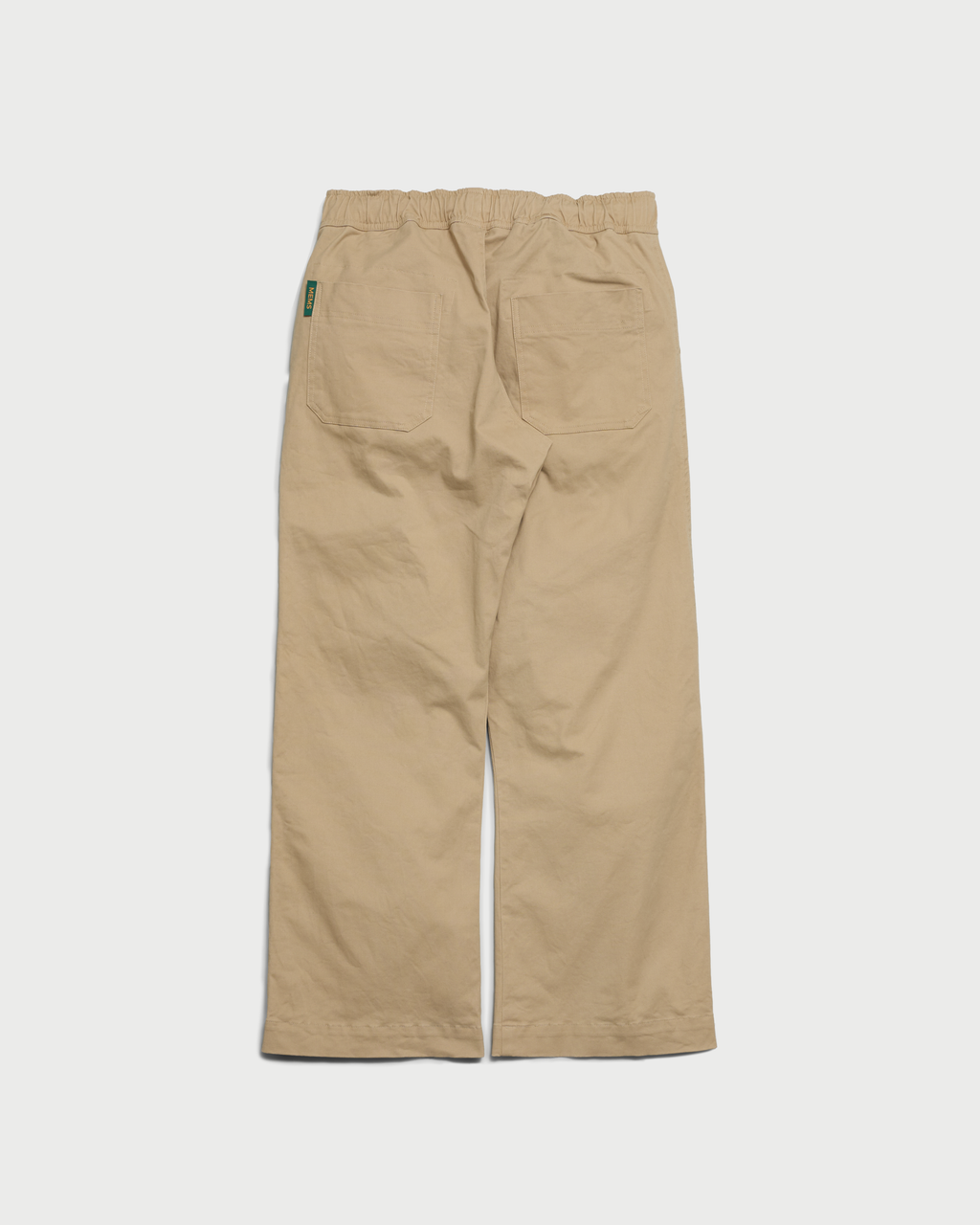 Traverse relaxed straight trousers Beige