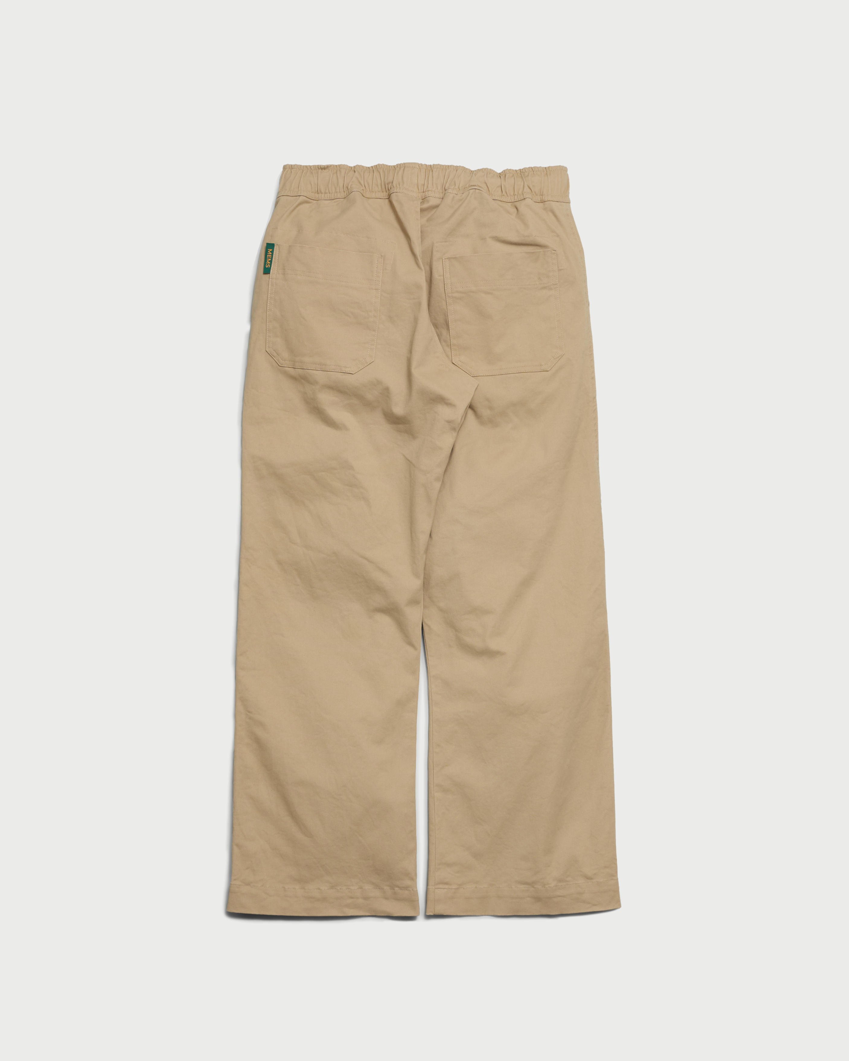 Traverse relaxed straight trousers Beige