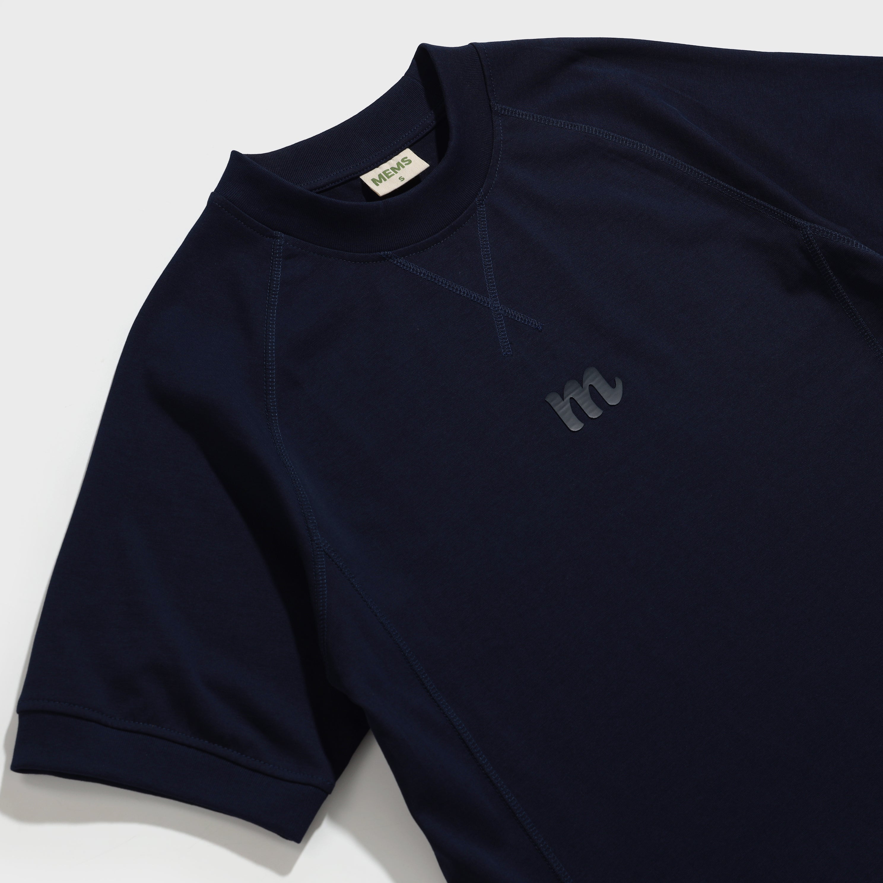 𝐌𝐞𝐥𝐭𝐢𝐧𝐠 𝐒𝐡𝐨𝐫𝐭 𝐒𝐥𝐞𝐞𝐯𝐞 𝐒𝐰𝐞𝐚𝐭𝐬𝐡𝐢𝐫𝐭 Dark Blue