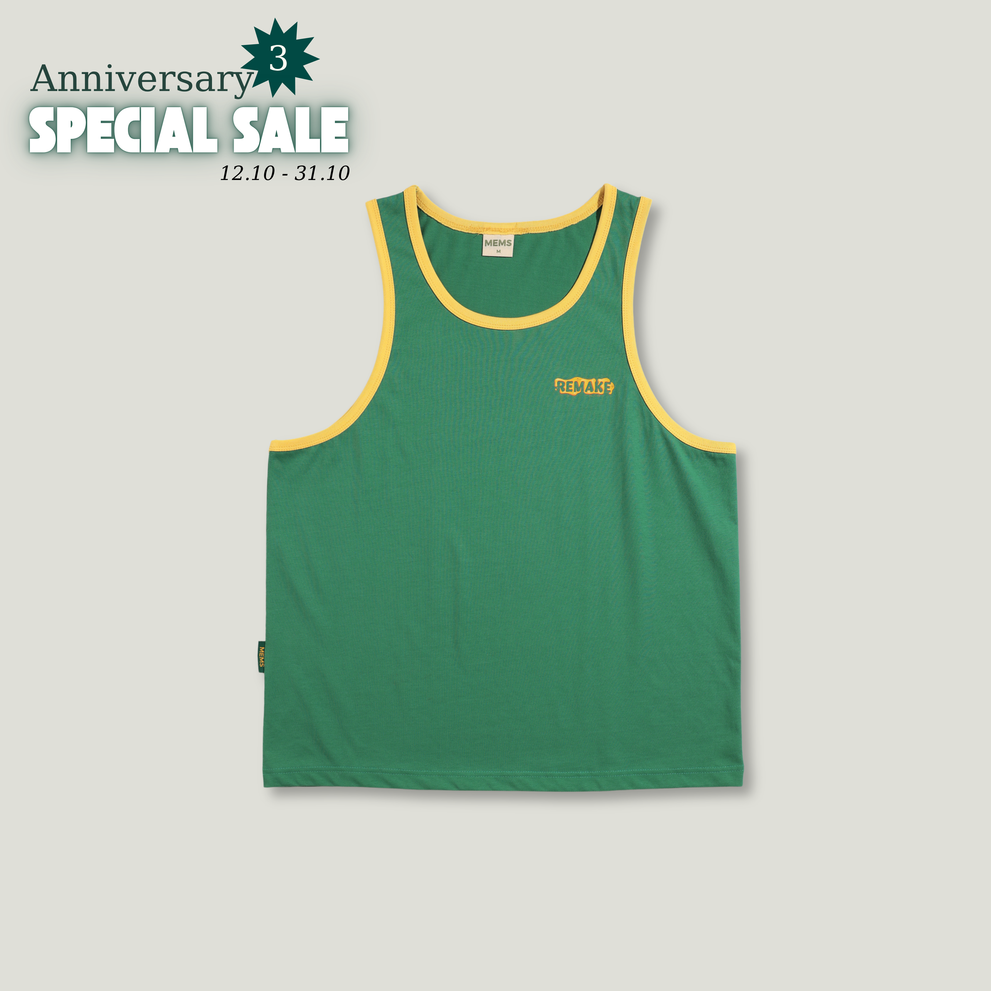 𝐑𝐞𝐦𝐚𝐤𝐞 𝐭𝐚𝐧𝐤 𝐭𝐨𝐩 Classic Green