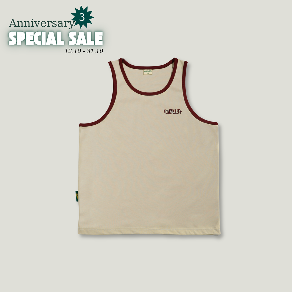 𝐑𝐞𝐦𝐚𝐤𝐞 𝐭𝐚𝐧𝐤 𝐭𝐨𝐩 Champagne Beige