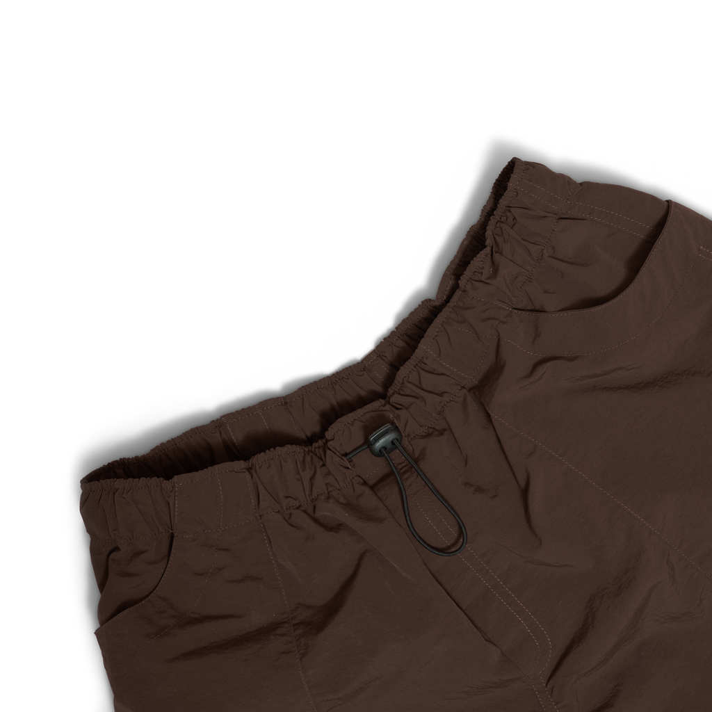 Flexible active shorts Dark Brown