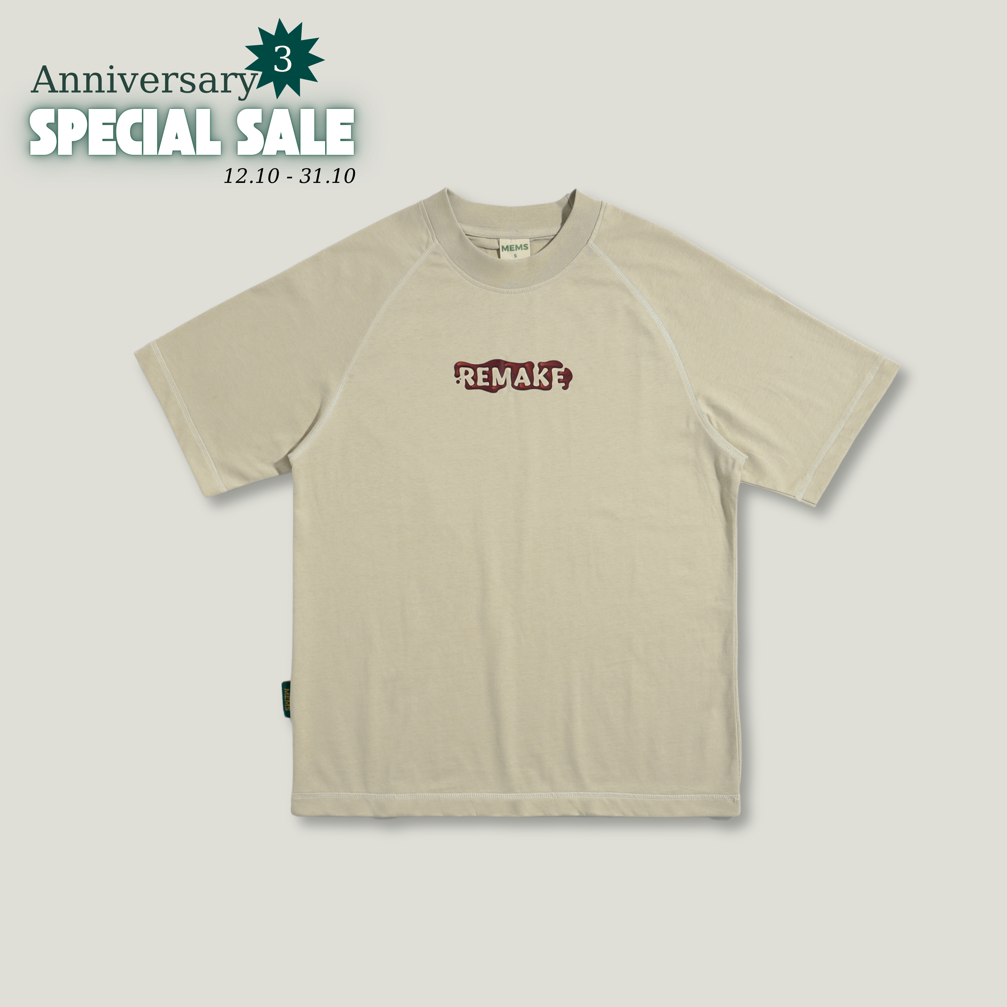 𝐑𝐞𝐦𝐚𝐤𝐞 𝐫𝐚𝐠𝐥𝐚𝐧 Champagne Beige
