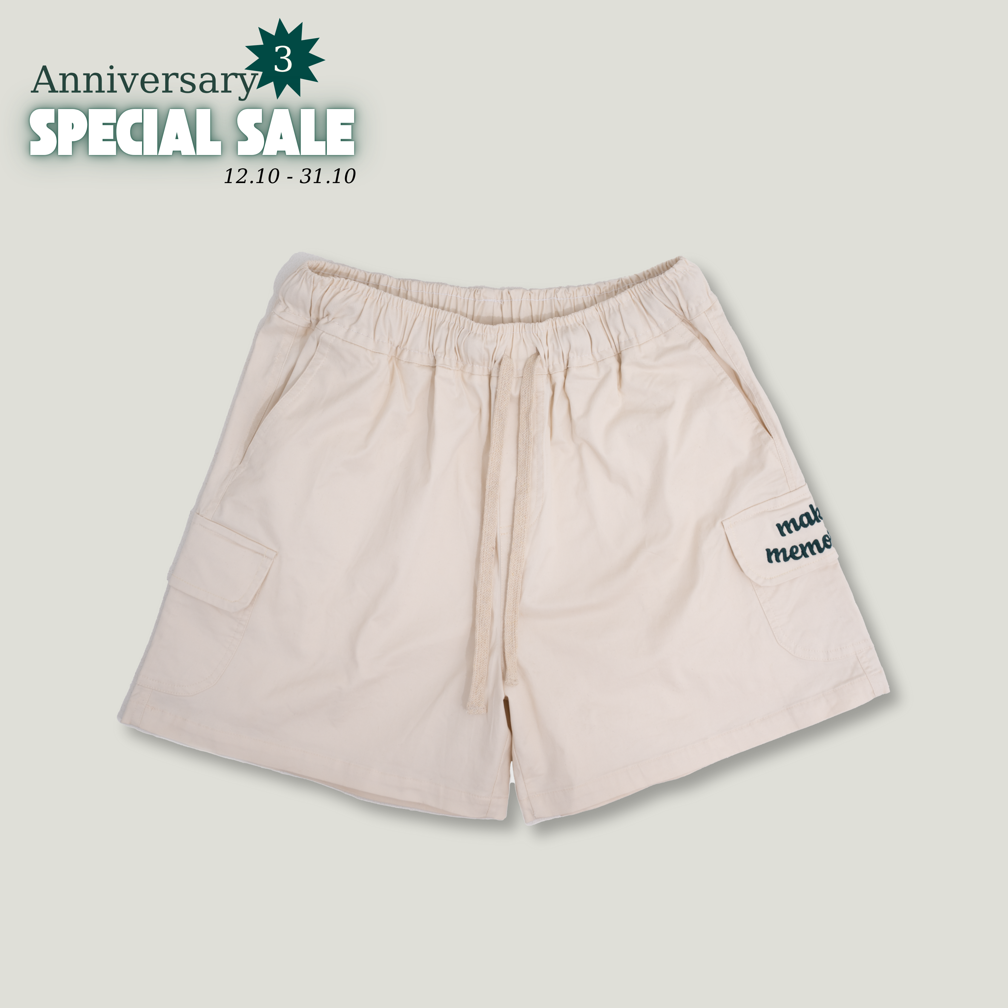 𝐌𝐚𝐤𝐞 𝐌𝐞𝐦𝐨𝐫𝐢𝐞𝐬 𝐂𝐚𝐫𝐠𝐨 𝐒𝐡𝐨𝐫𝐭 Cream