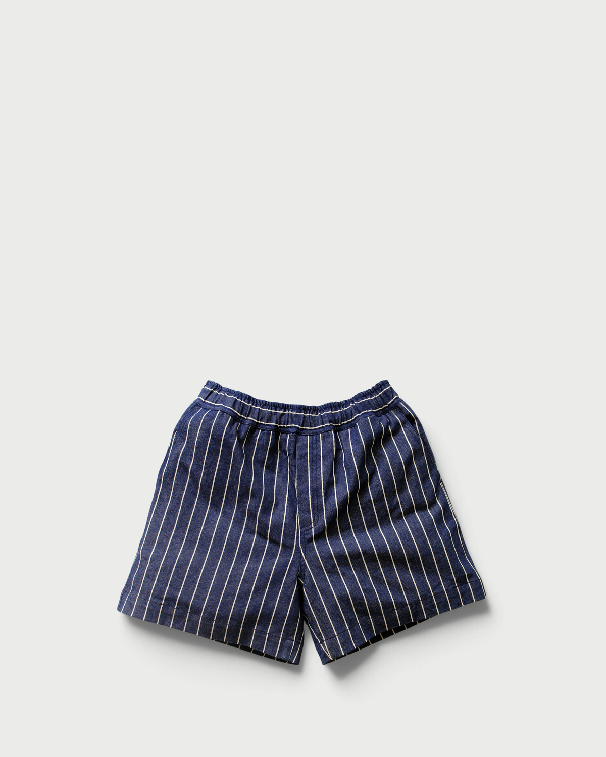 Leisure Stripe relaxed shorts Deep Denim