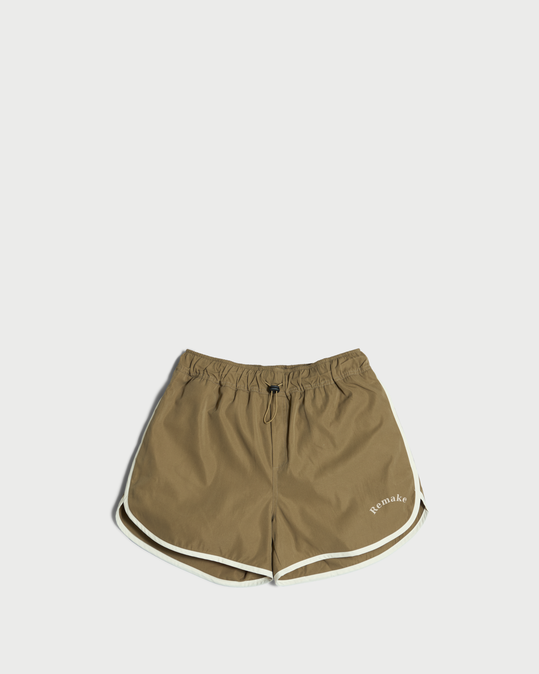 Remake active shorts Olive