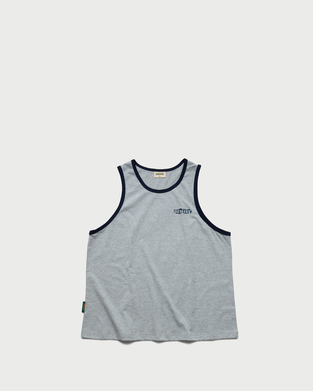 Remake oversized tank top Grey
