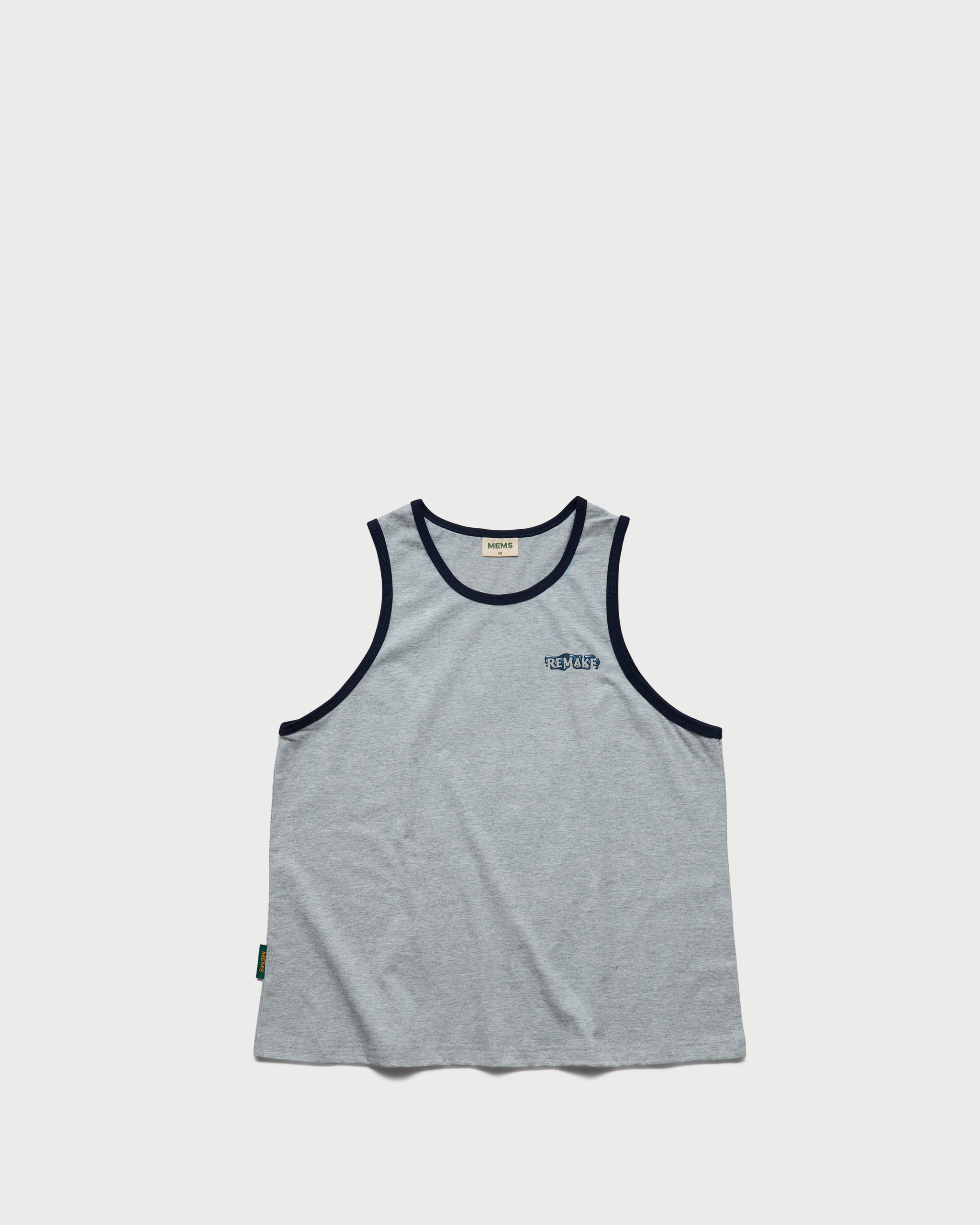Remake oversized tank top Grey
