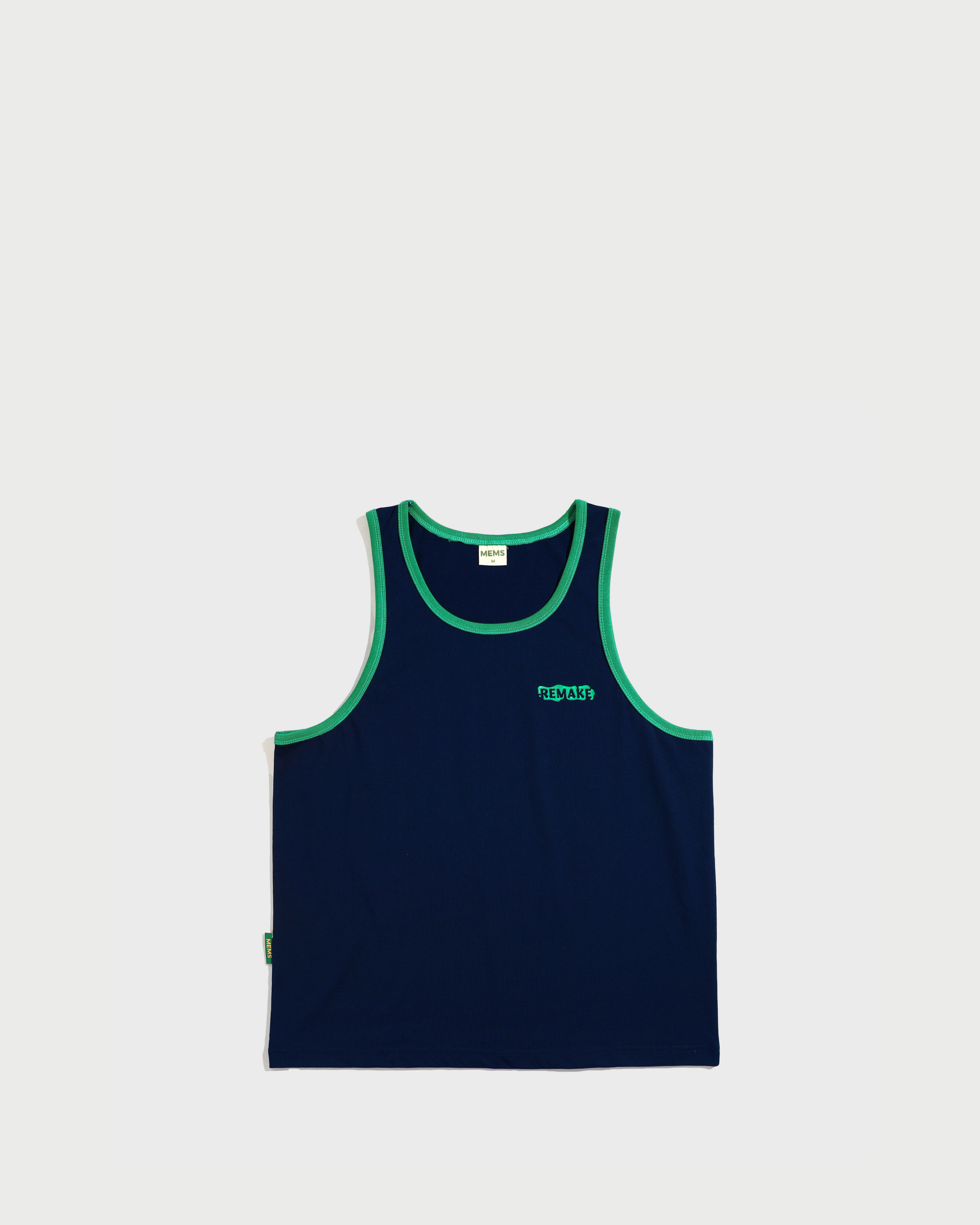 Remake oversized tank top Midnight Navy