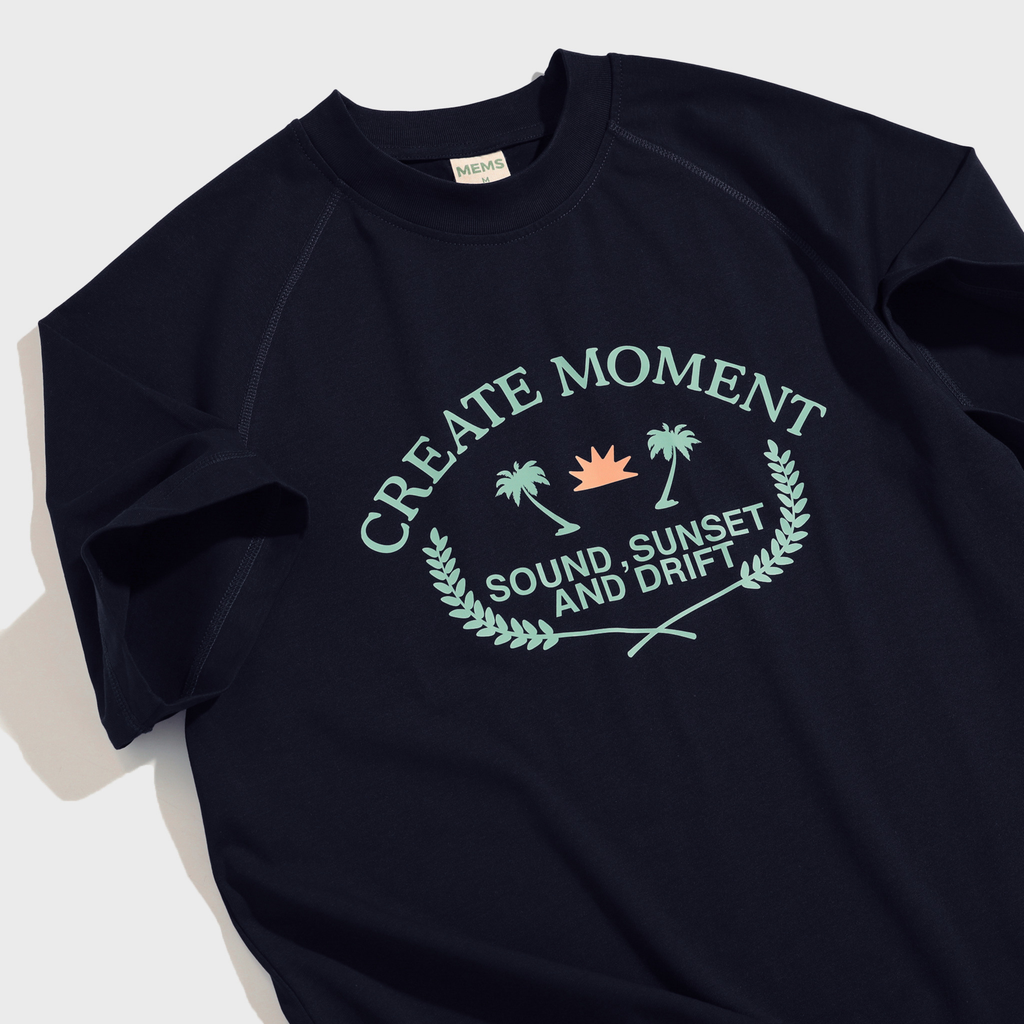 Create Moment oversized raglan Midnight Navy