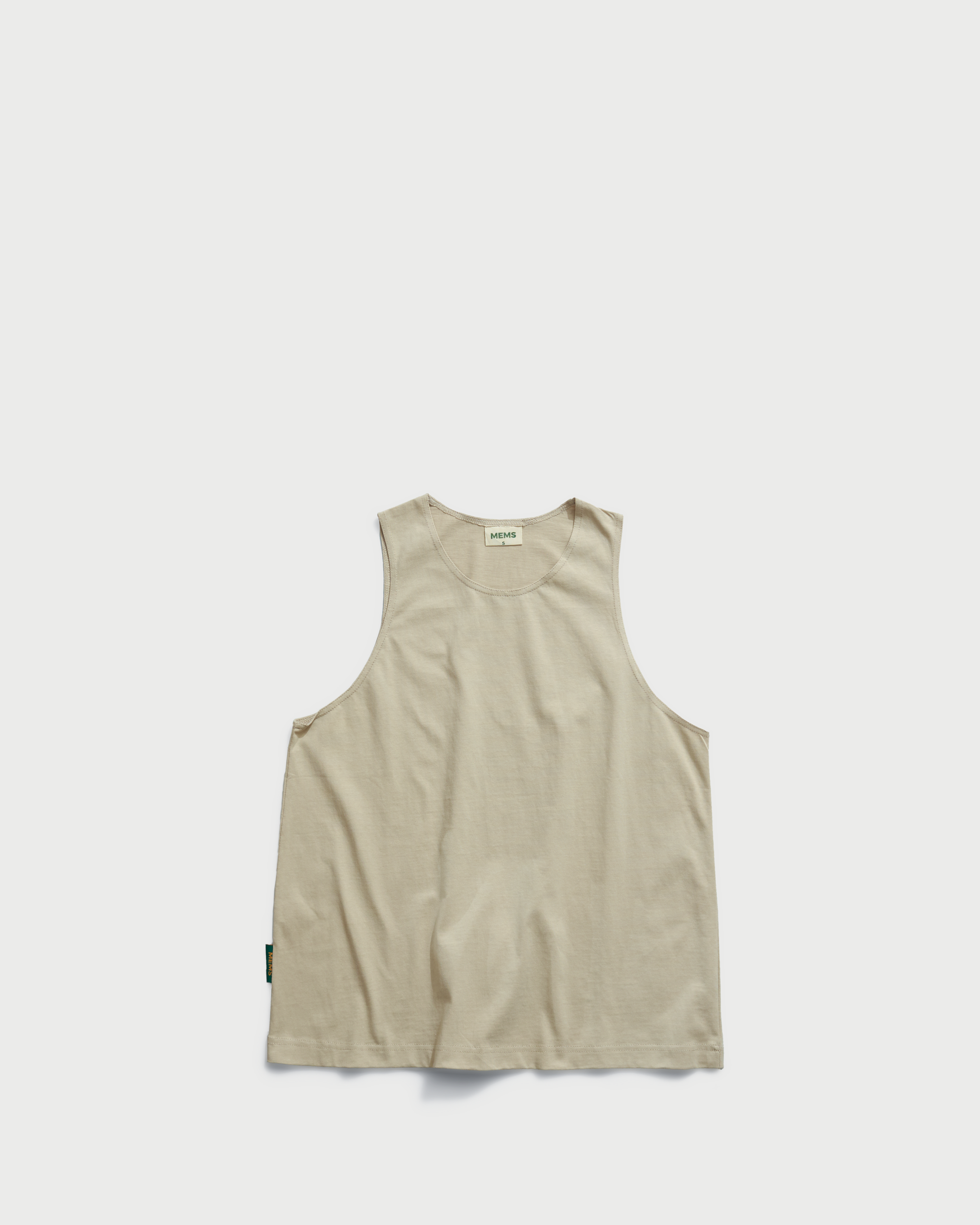 Core oversized tank top Beige