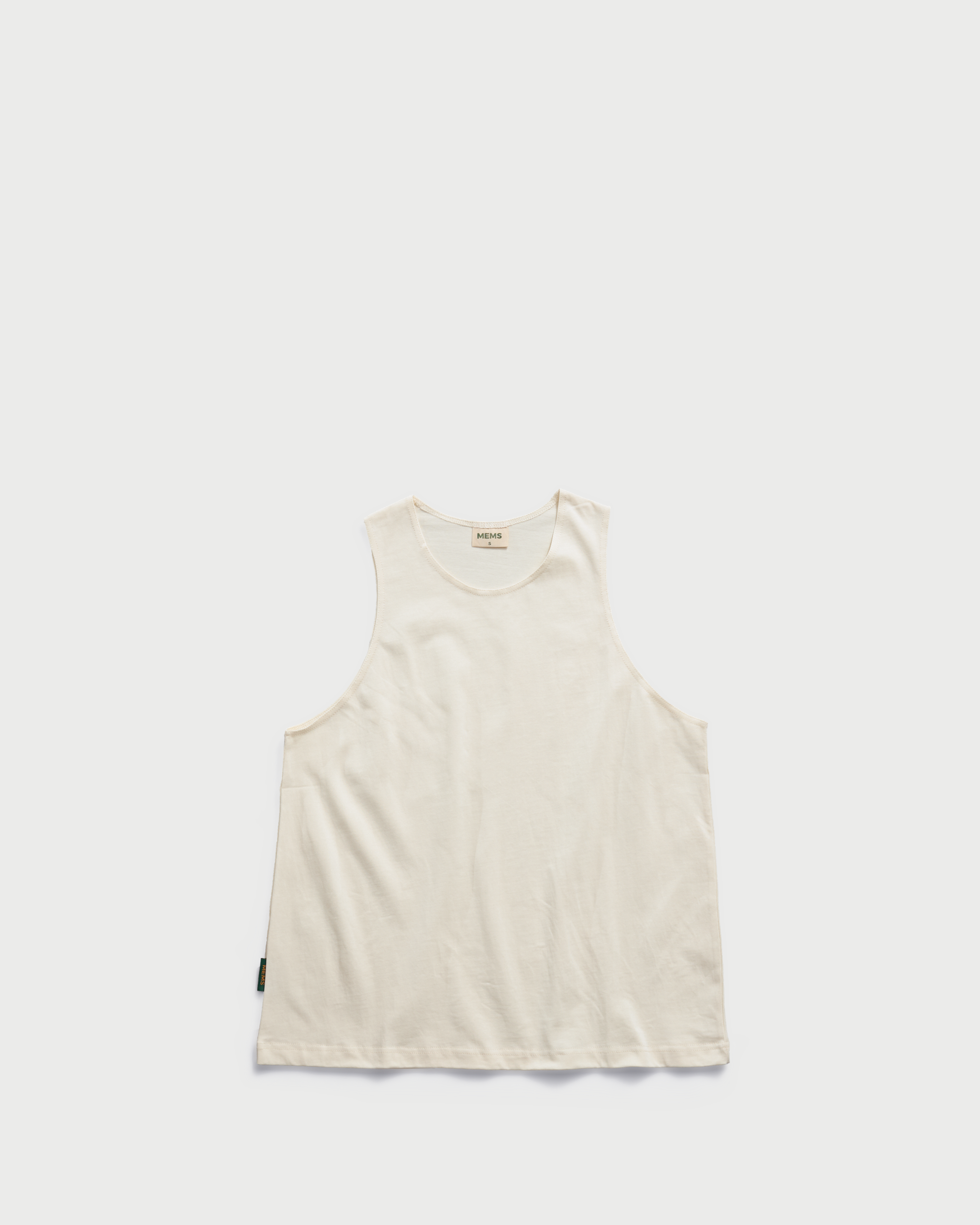 Core oversized tank top Cream