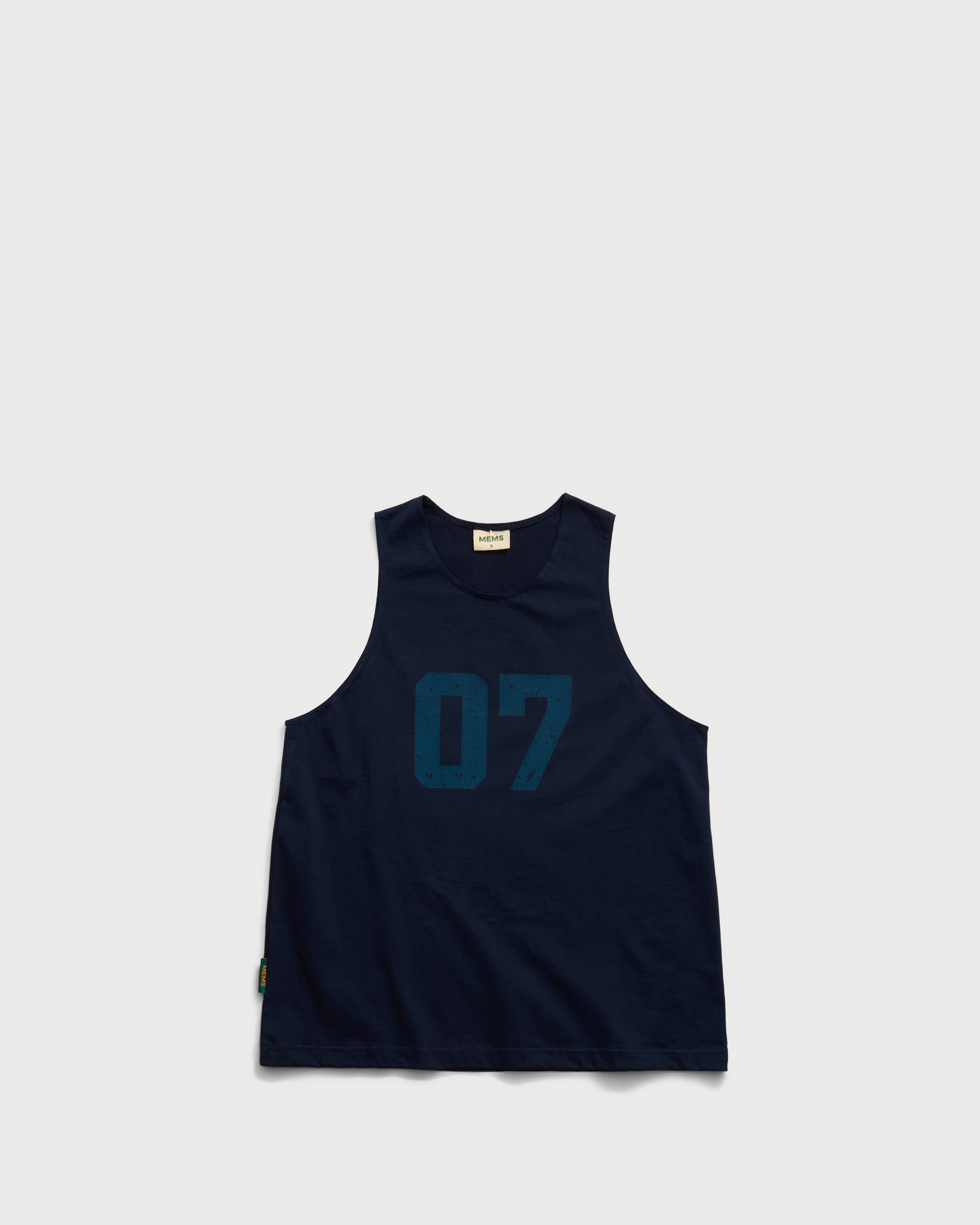 07 Unit oversized tank top Navy