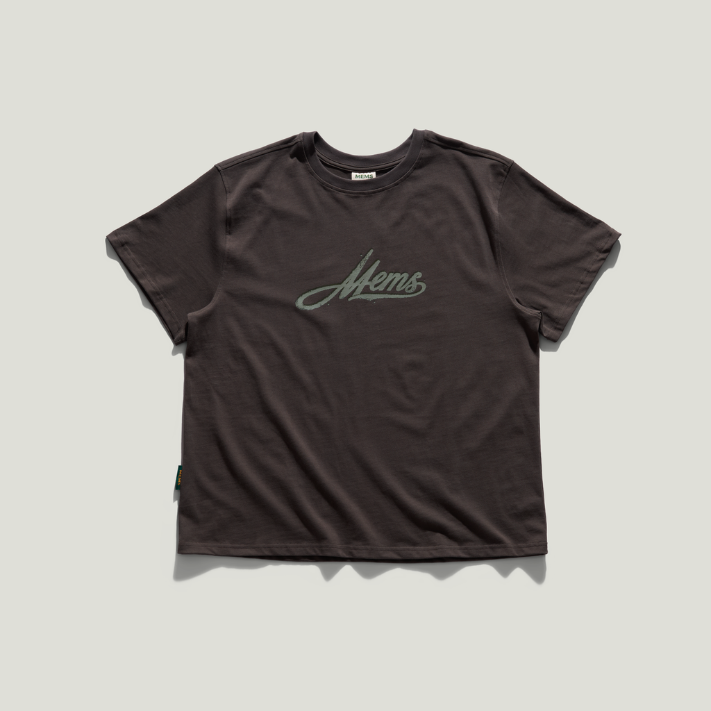 𝐁𝐫𝐮𝐬𝐡 𝐋𝐨𝐠𝐨 𝐭-𝐬𝐡𝐢𝐫𝐭 Charcoal