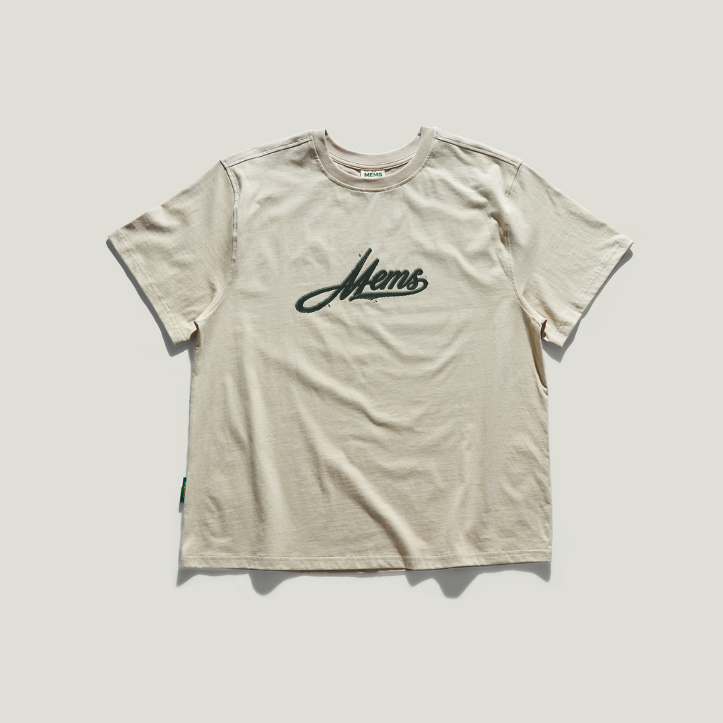 𝐁𝐫𝐮𝐬𝐡 𝐋𝐨𝐠𝐨 𝐭-𝐬𝐡𝐢𝐫𝐭 Beige