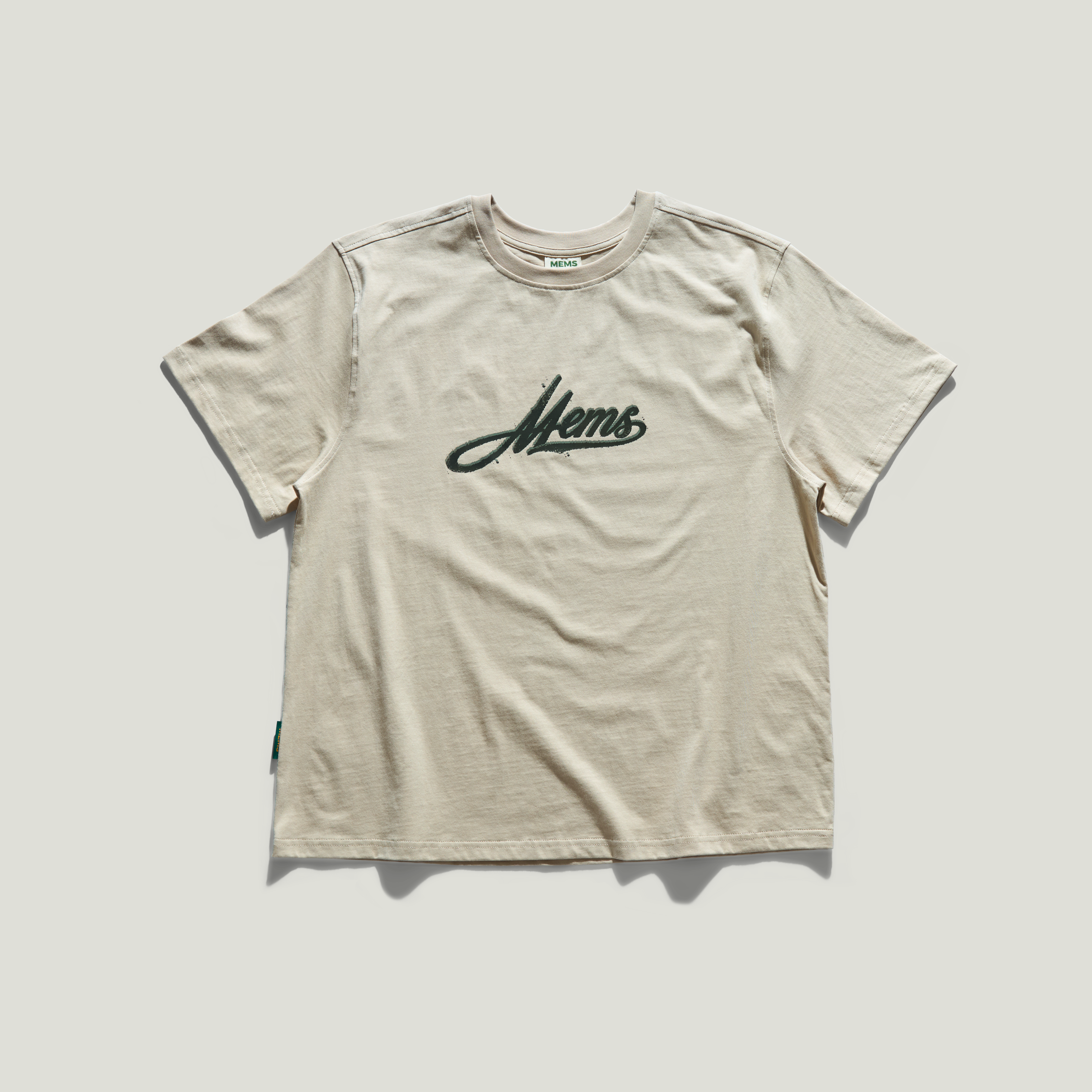 𝐁𝐫𝐮𝐬𝐡 𝐋𝐨𝐠𝐨 𝐭-𝐬𝐡𝐢𝐫𝐭 Beige