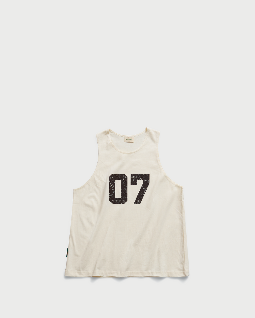 07 Unit oversized tank top Cream