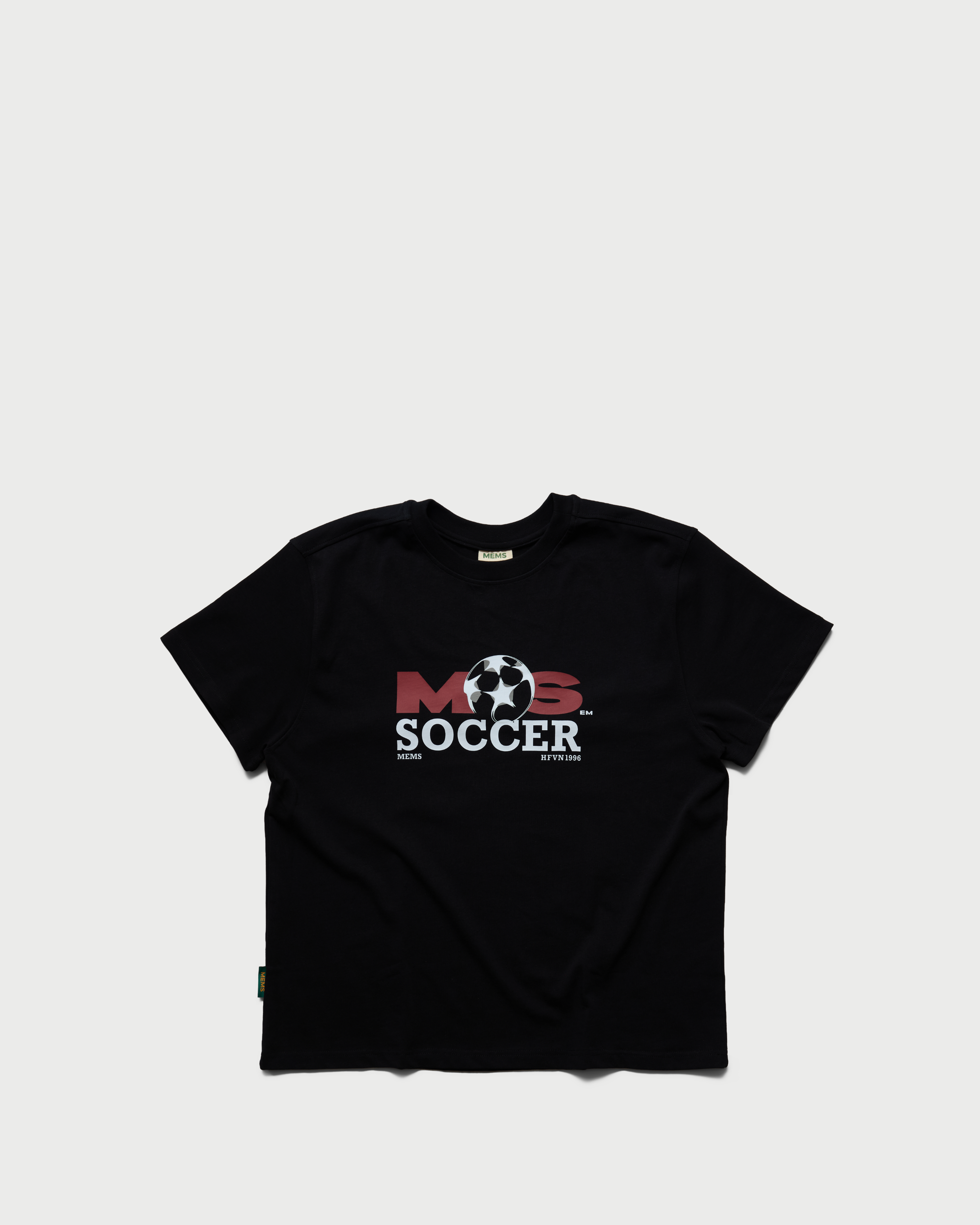 Soccer relaxed t-shirt Black