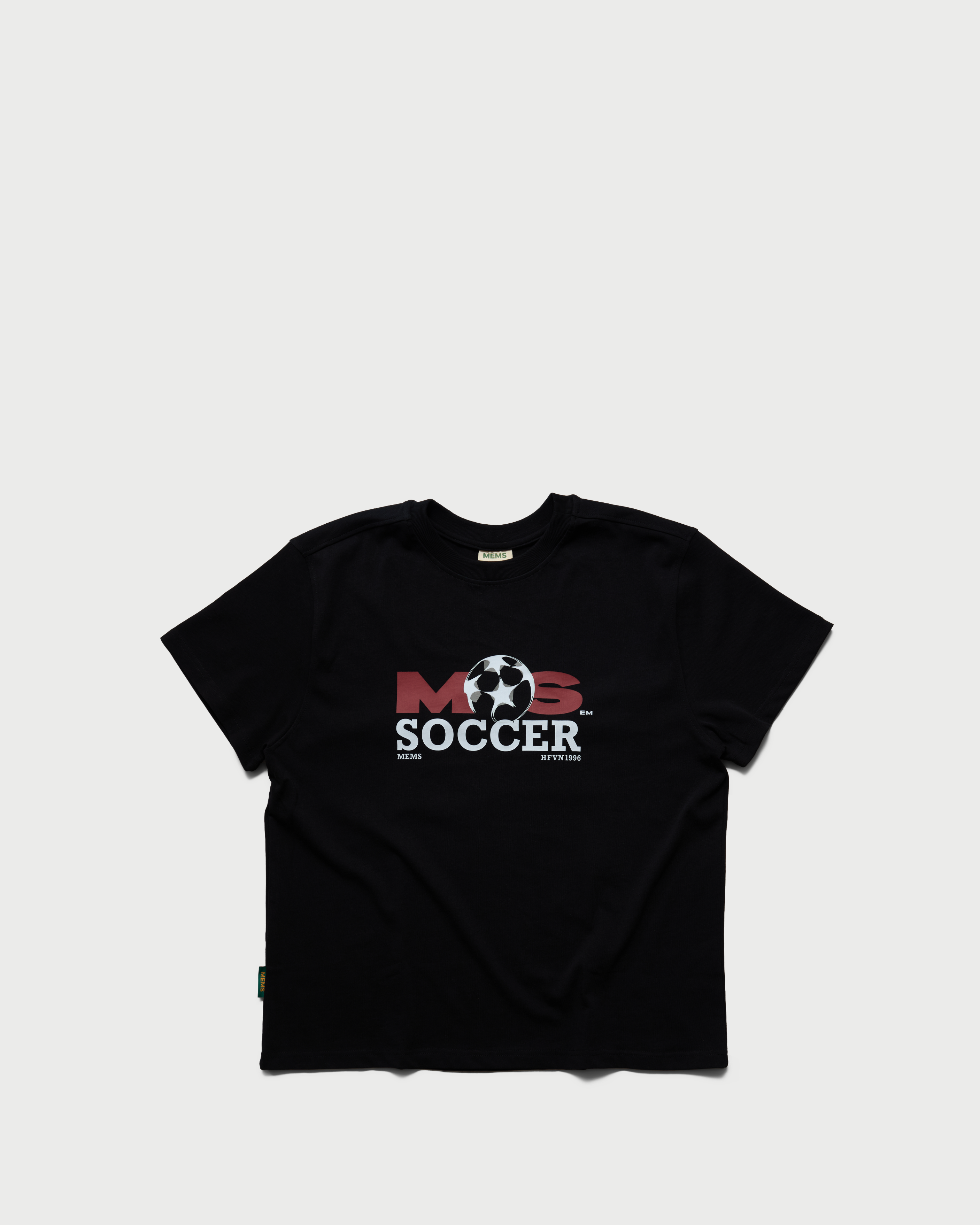 Soccer relaxed t-shirt Black