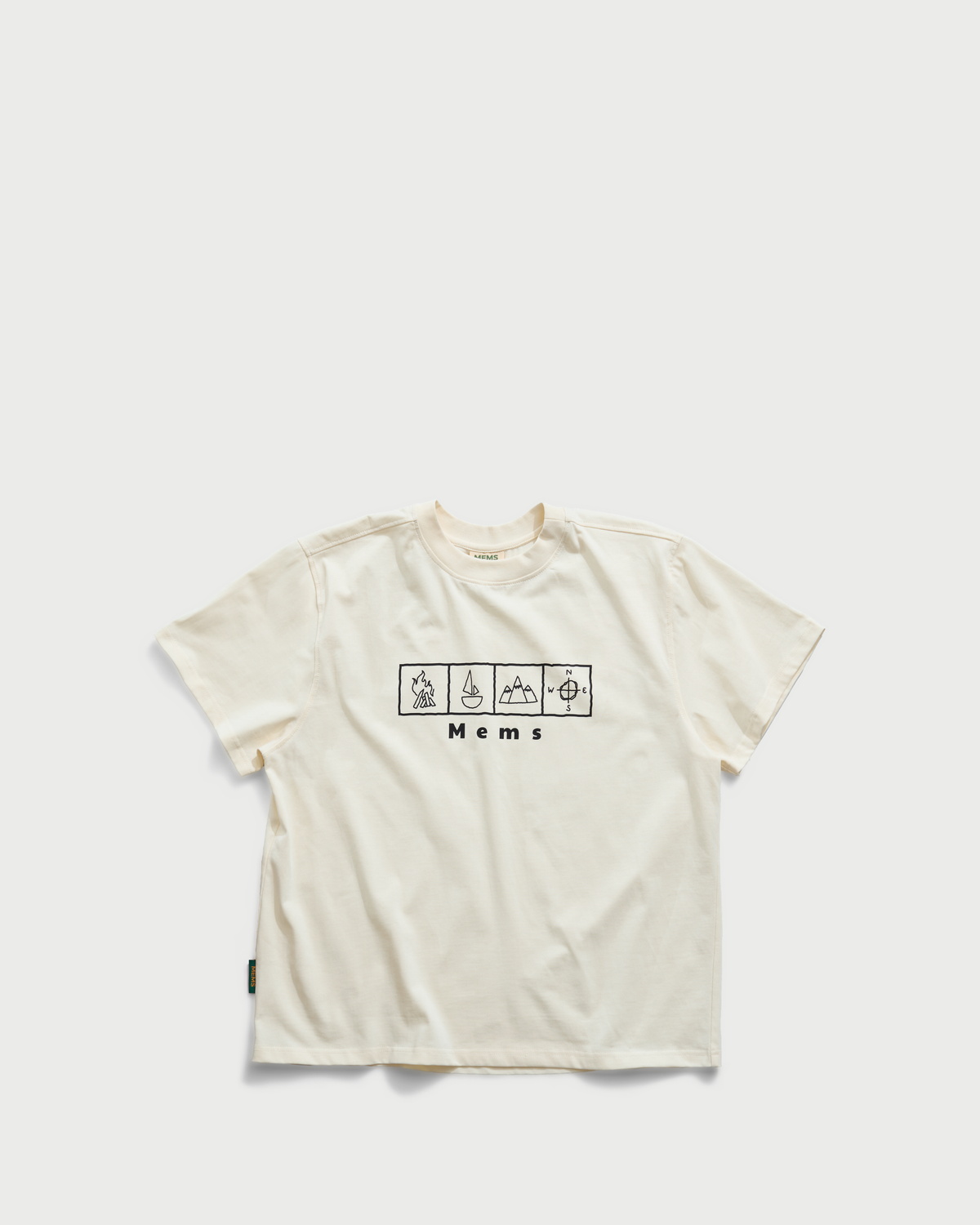 Signal relaxed t-shirt Cream