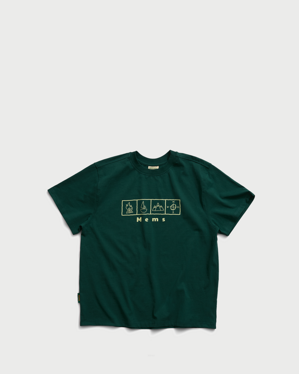 Signal relaxed t-shirt Dark Green