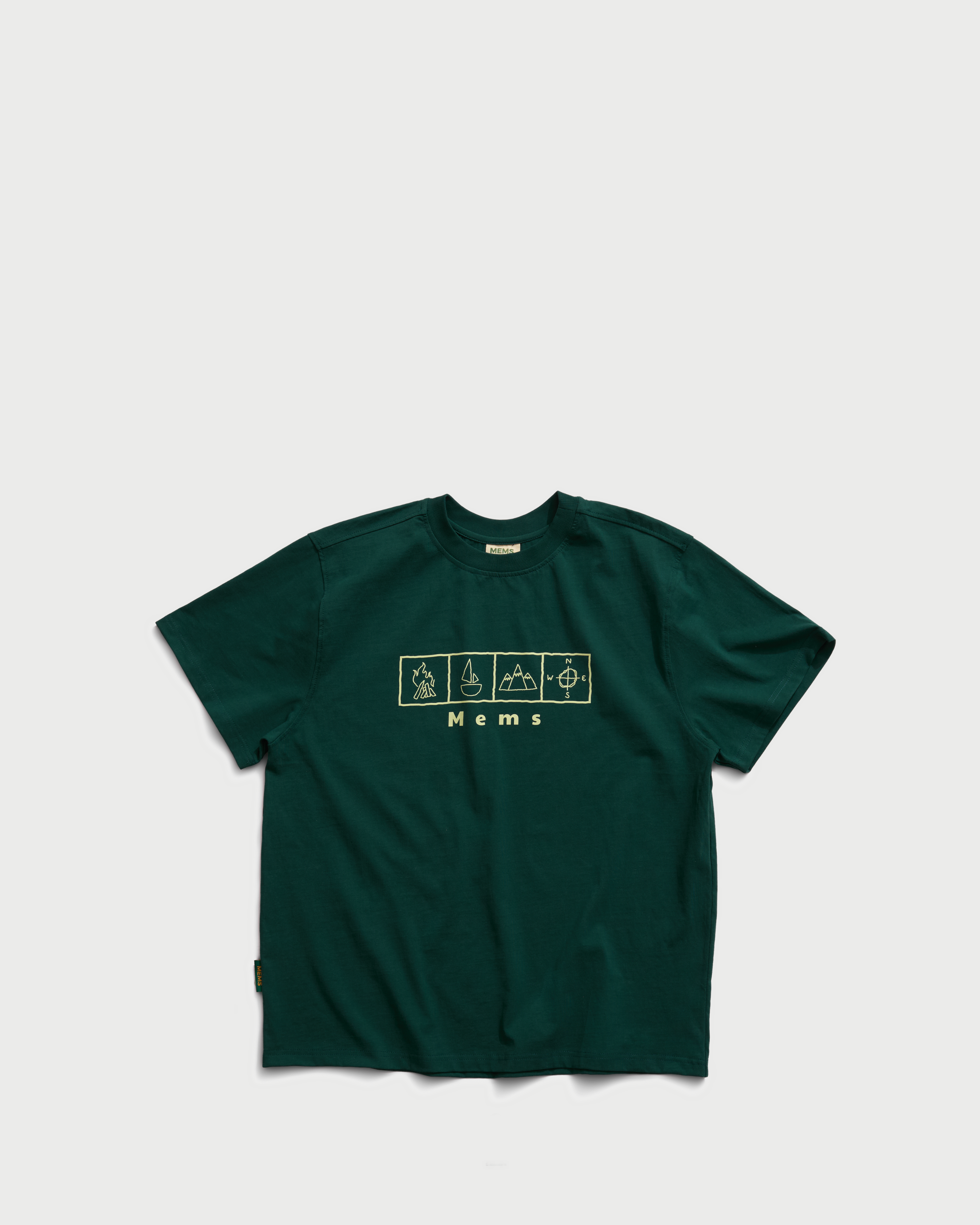 Signal relaxed t-shirt Dark Green