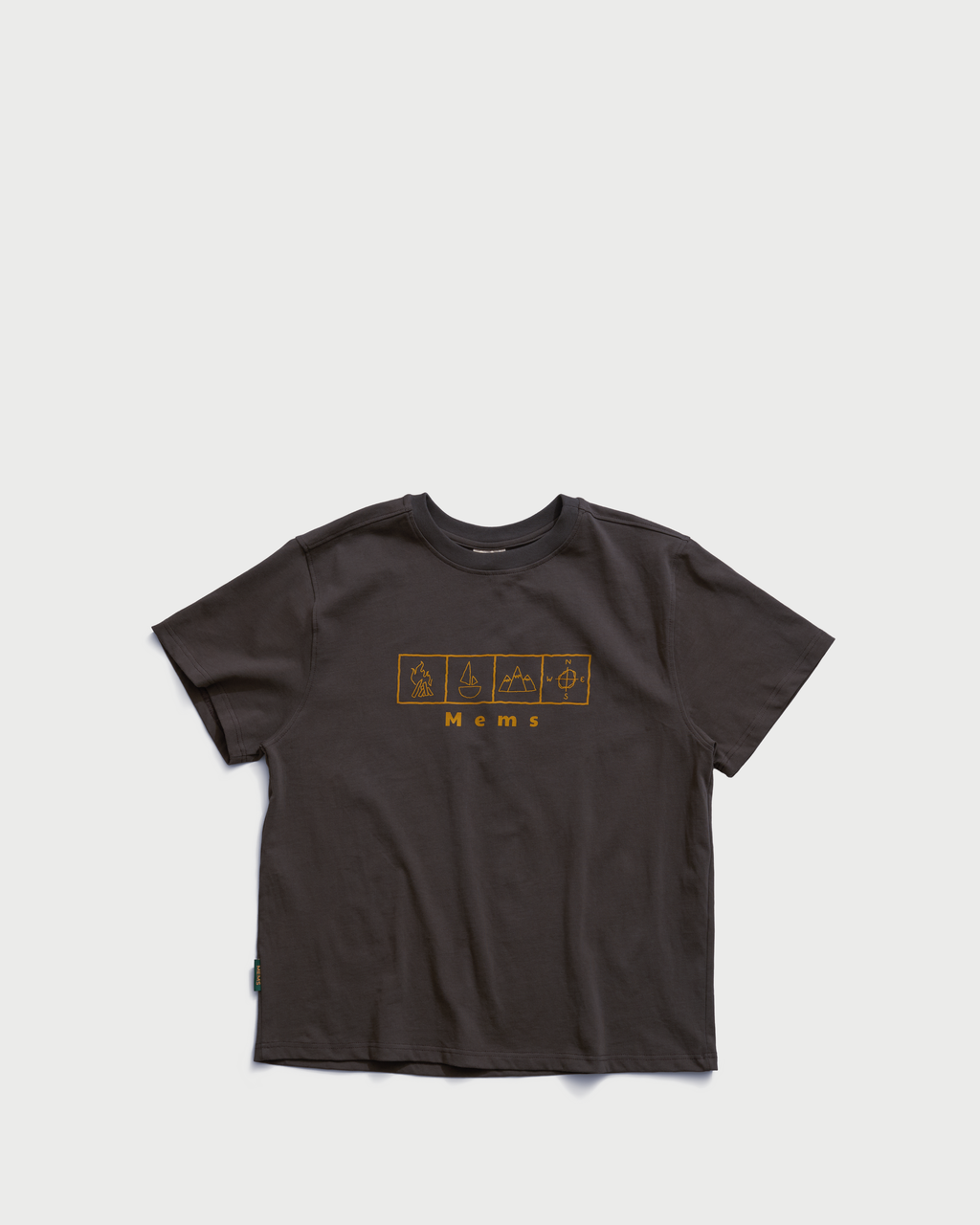 Signal relaxed t-shirt Charcoal