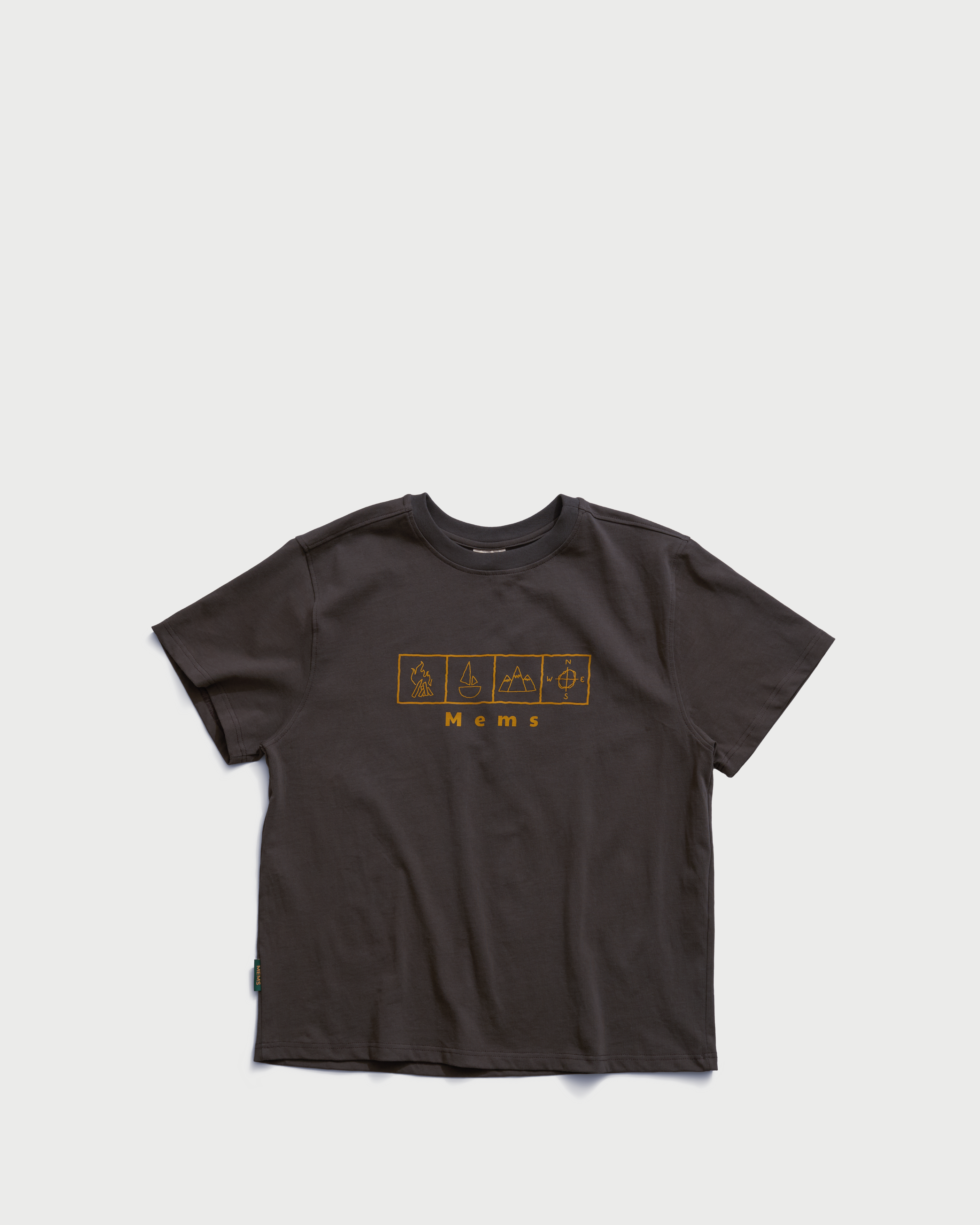 Signal relaxed t-shirt Charcoal