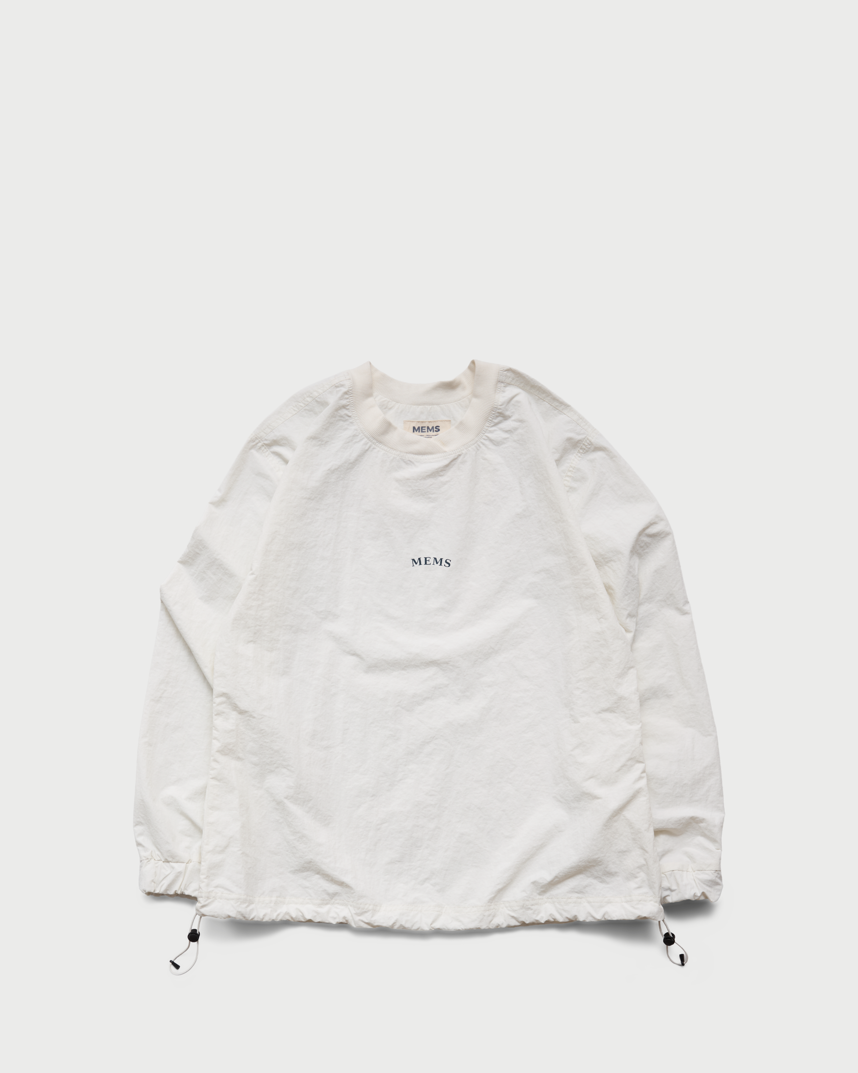 Windbreaker Pullover White Cream