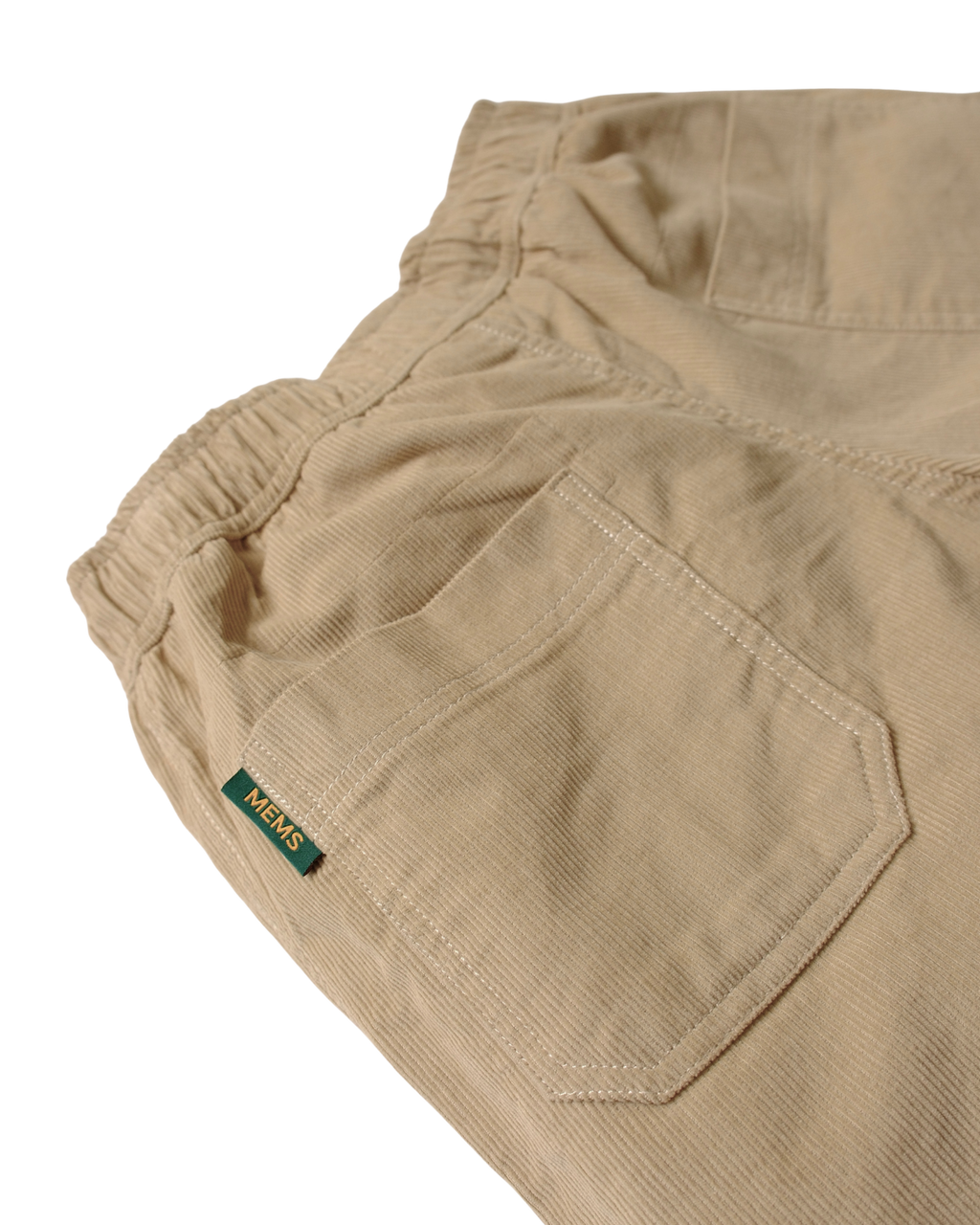 Corduroy relaxed shorts Beige
