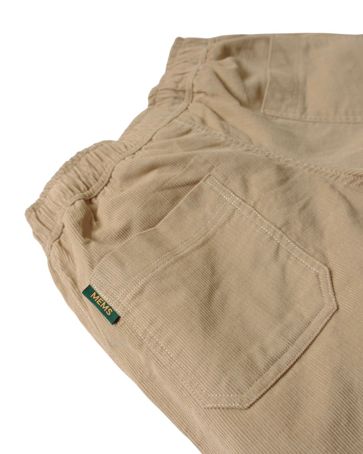 Corduroy relaxed shorts Beige