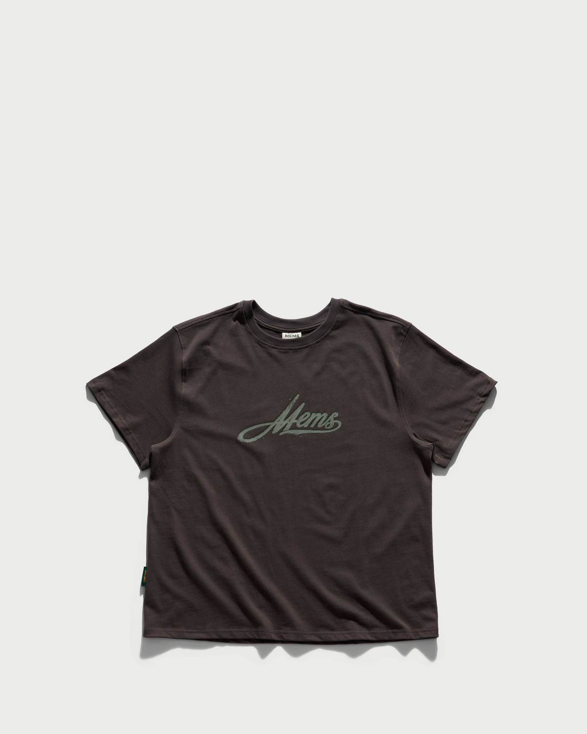 Brush Logo relaxed t-shirt Charcoal